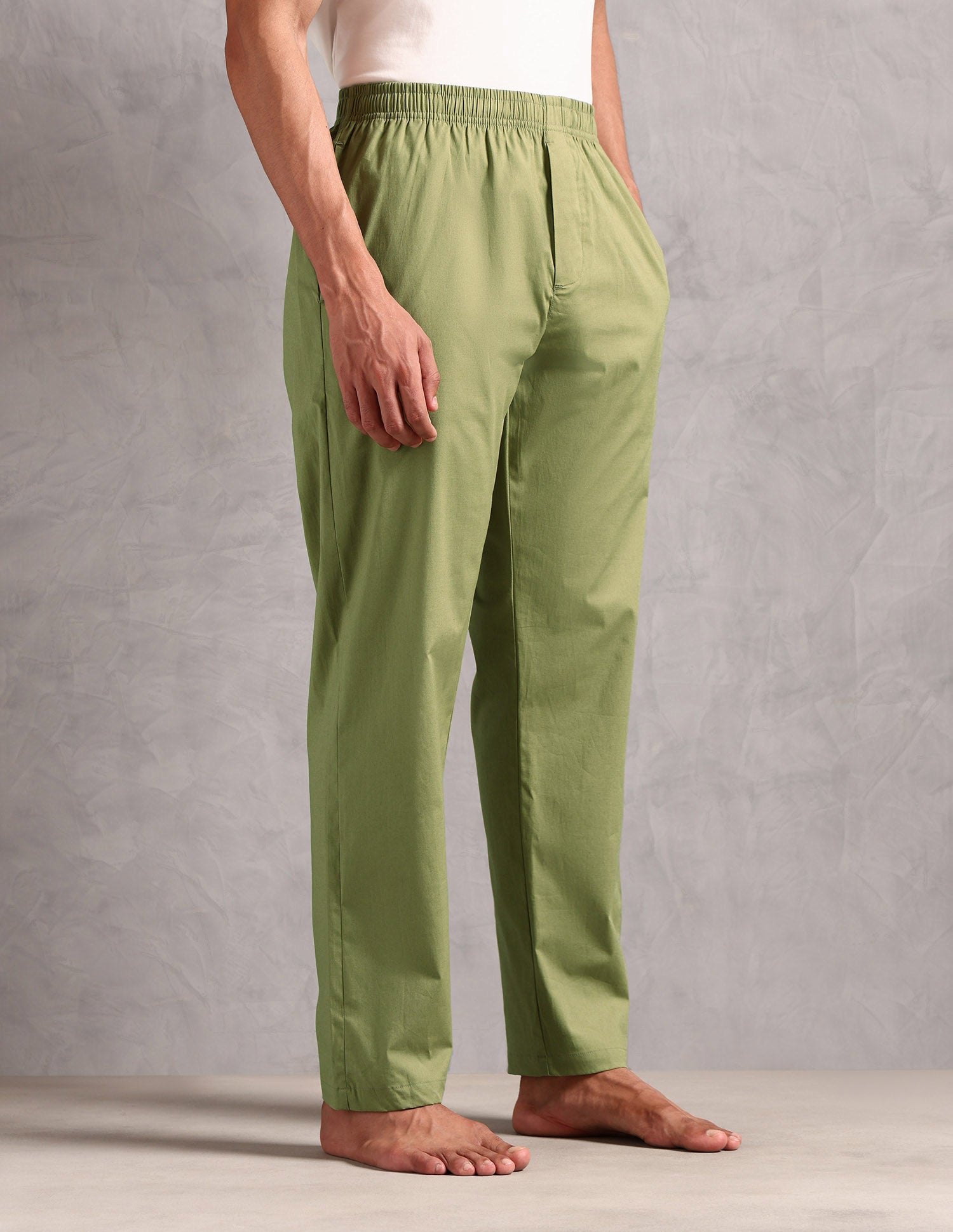 Relaxed Fit Solid LP003 Lounge Pants - Pack Of 1 Light Green - U.S. POLO ASSN. | Large