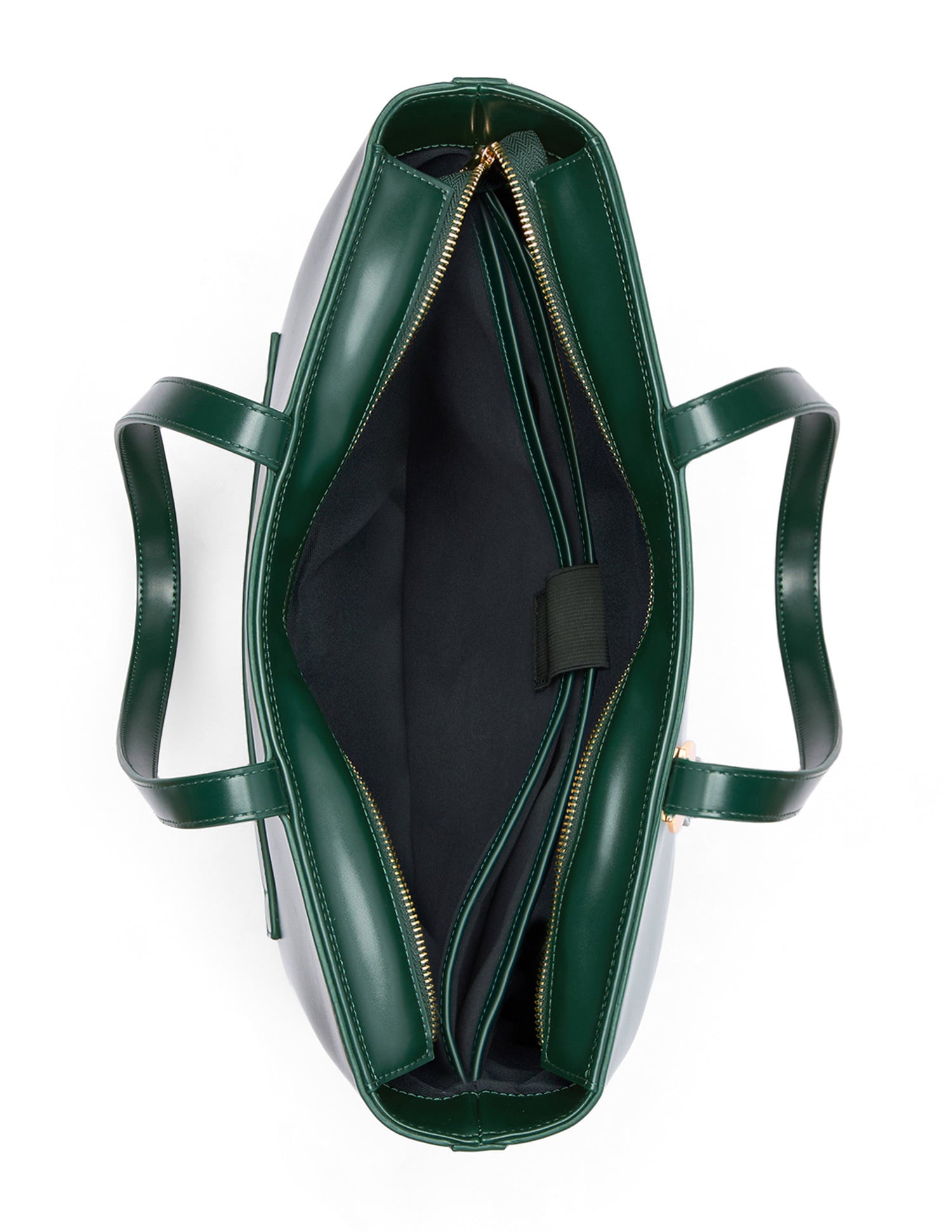 Clarice Tote Bag Dark Green - U.S. Polo Assn. India | Large