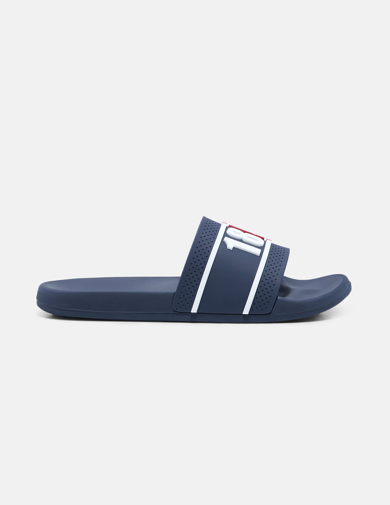 Numeric Embossed Alfie Sliders Navy - U.S. Polo Assn. India | Large