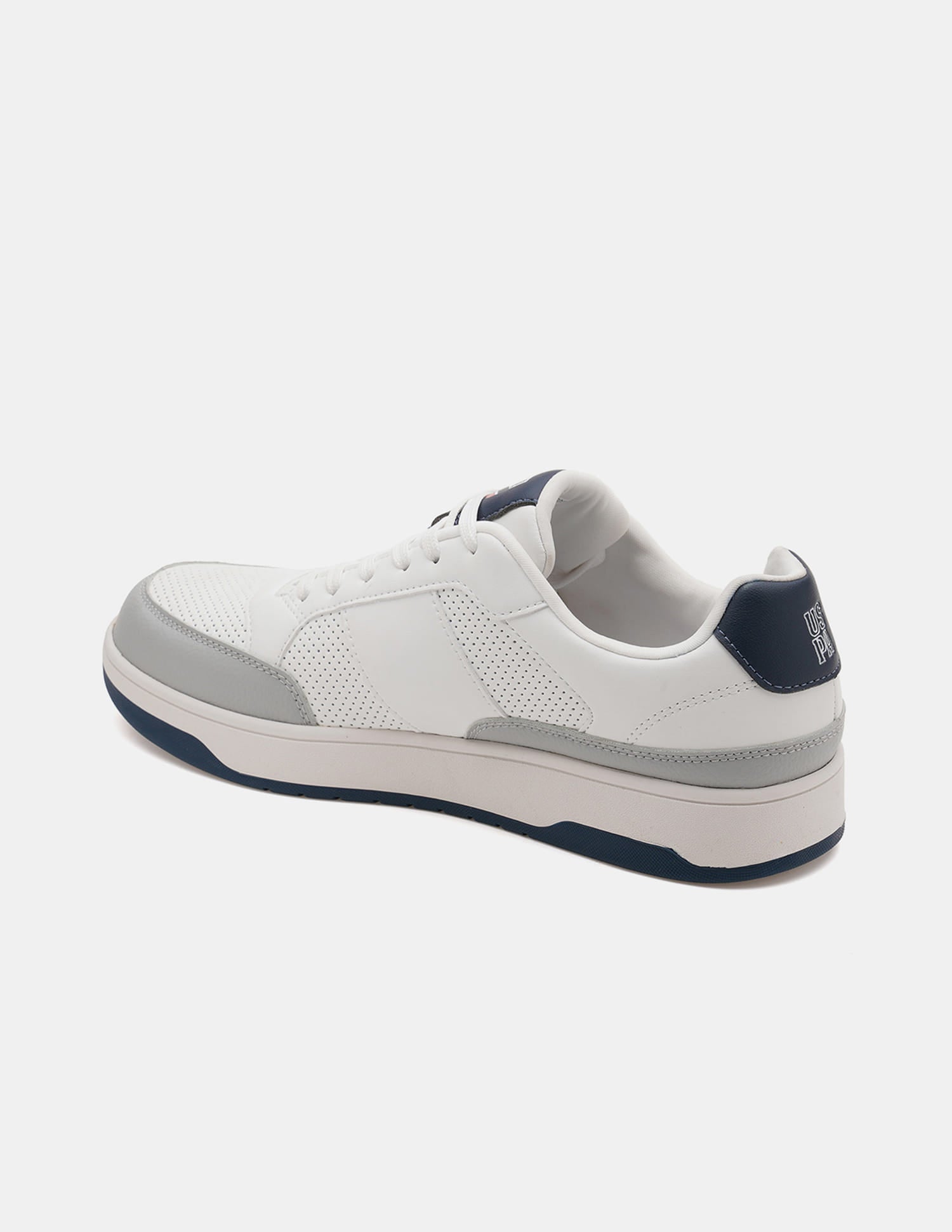 Men Colour Blocked Simon 2.0 Sneakers Light Grey - U.S. Polo Assn. India | Large