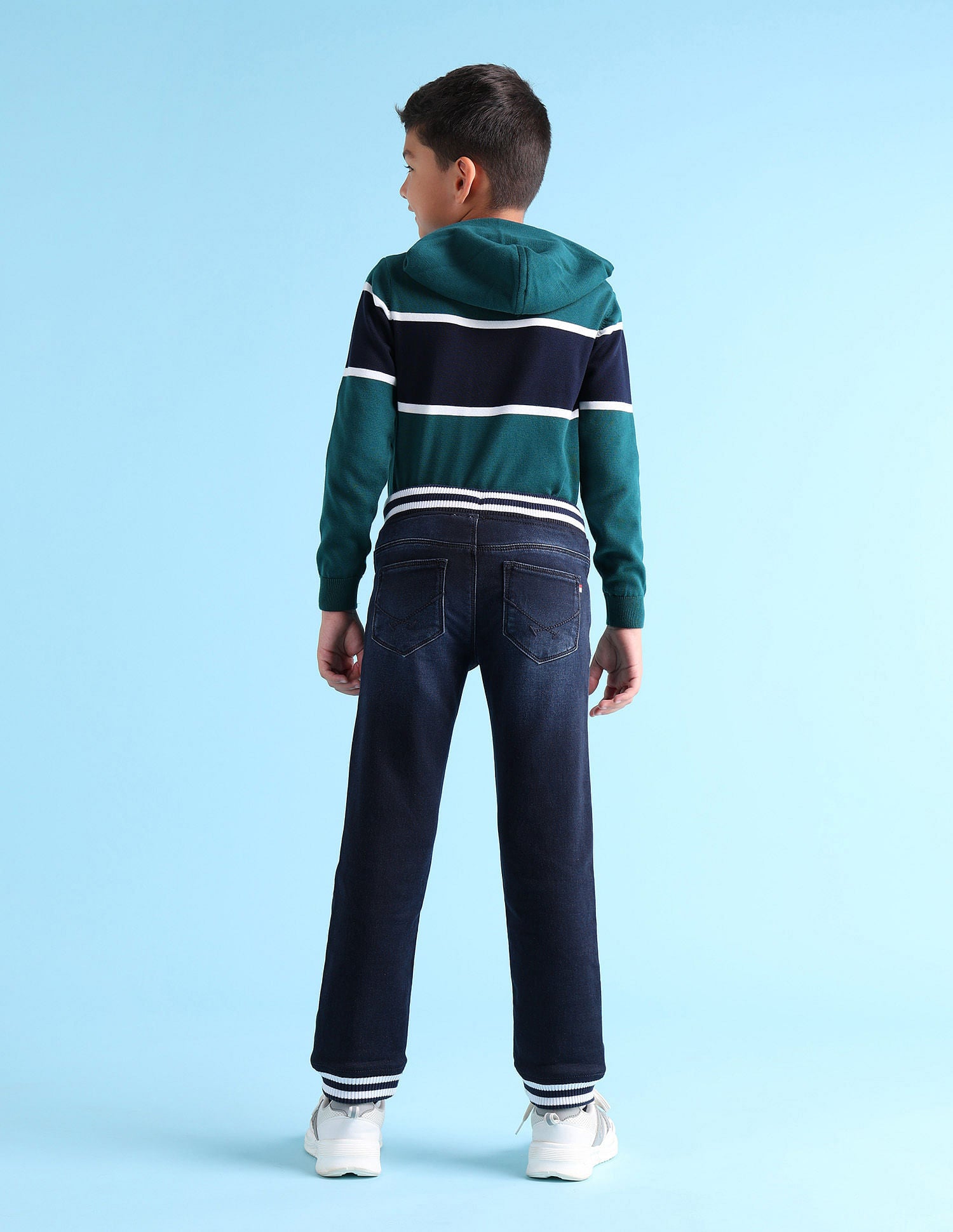 Slim fit Solid Jeans Blue Black - U.S. POLO ASSN. | Large