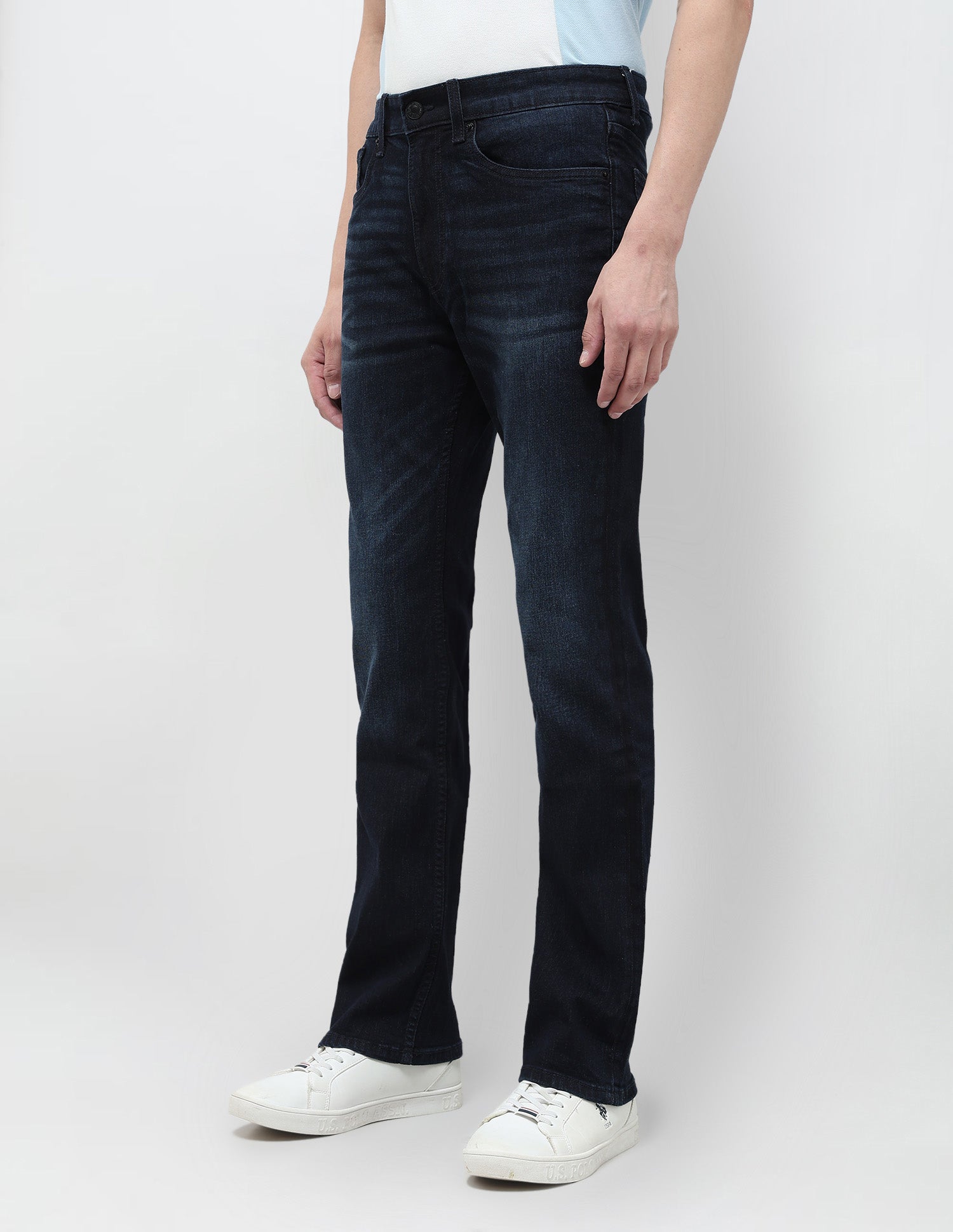 Connor Bootcut Blue Jeans Dark Indigo - U.S. POLO ASSN. | Large