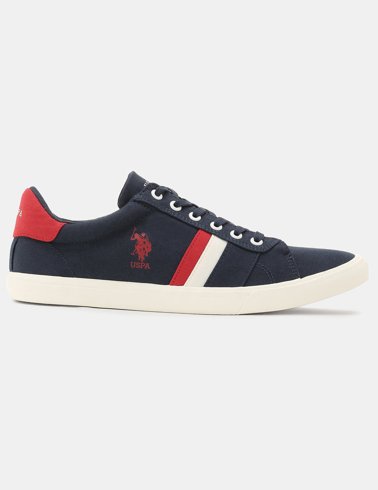 Men Solid Abor 2.0 Sneakers Navy - U.S. Polo Assn. India | Large