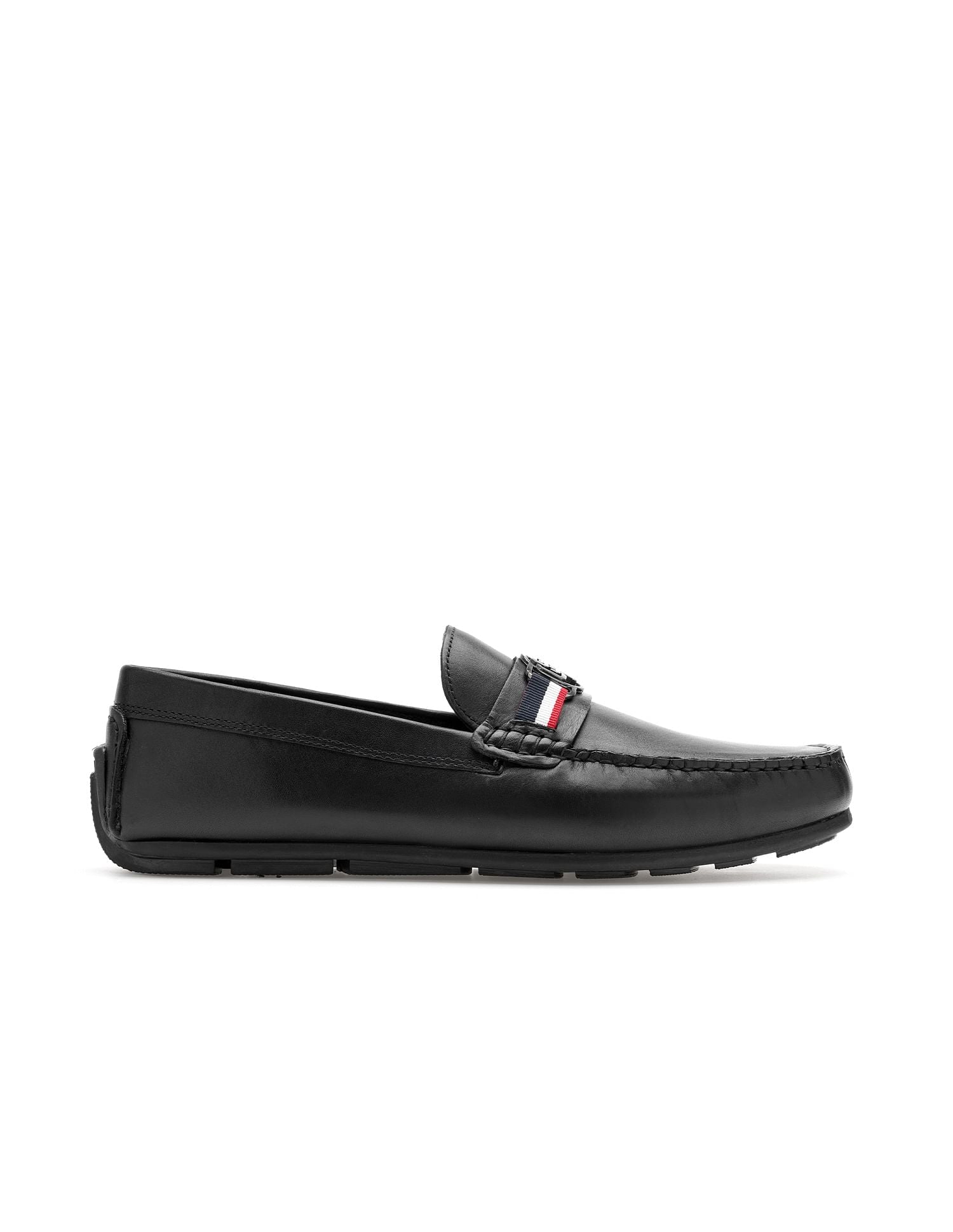 Men Astian Solid Loafers Black - U.S. Polo Assn. India | Large
