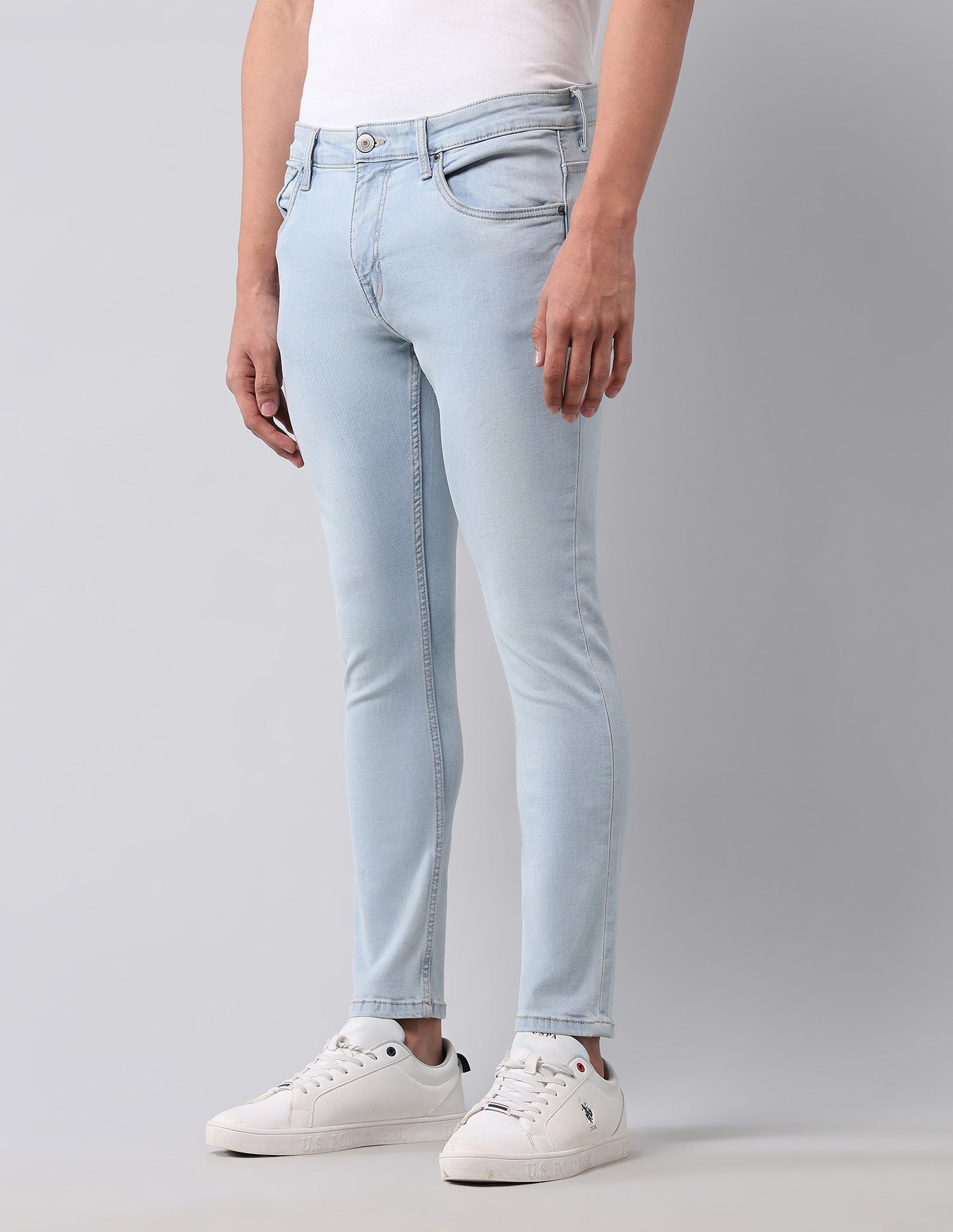 Henry Tapered Fit Blue Jeans Blue - U.S. POLO ASSN. | Large