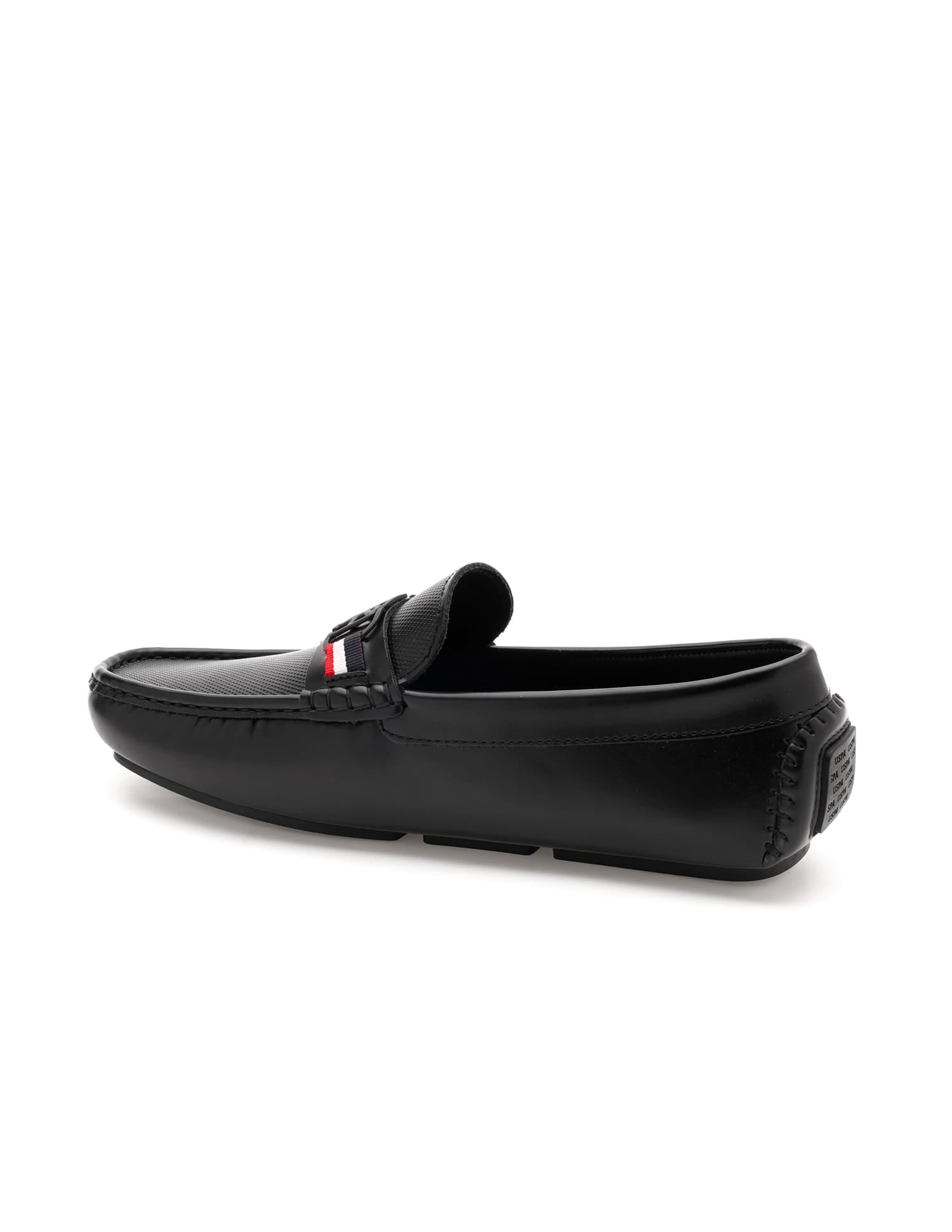 Men Anton Textured Loafer Black - U.S. Polo Assn. India | Large