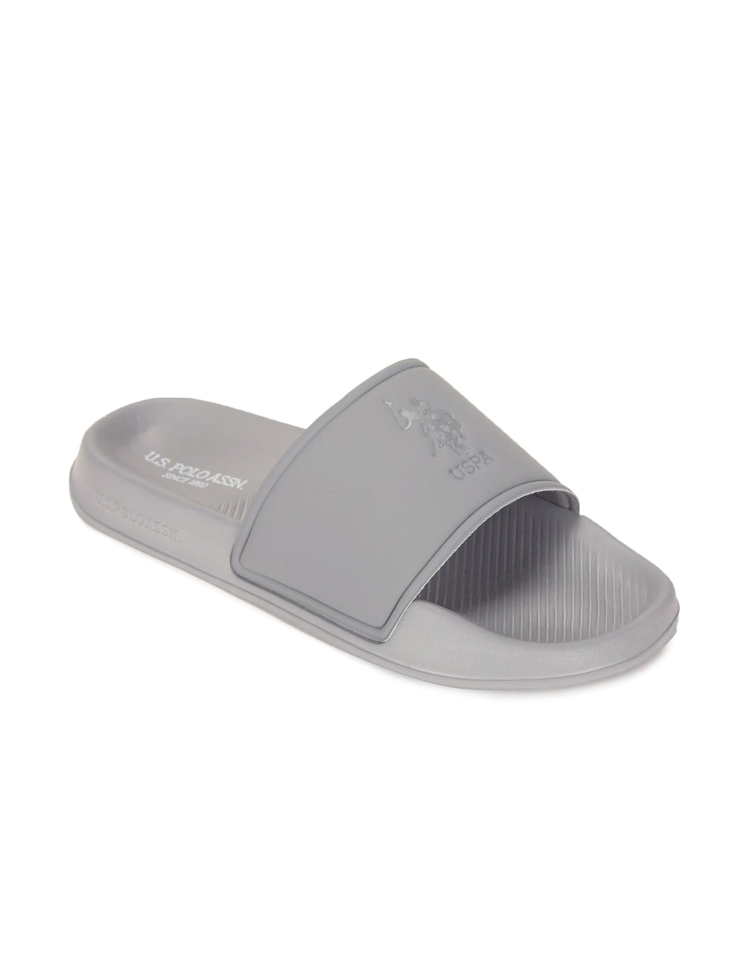 Men Specter 6.0 Open Toe Flat Sandals Grey - U.S. Polo Assn. India | Large