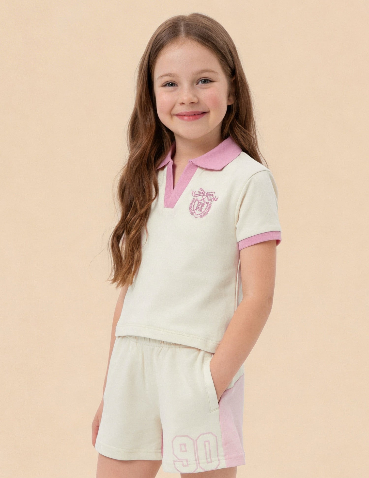 Solid Regular Fit Top Off White - U.S. Polo Assn. India | Large
