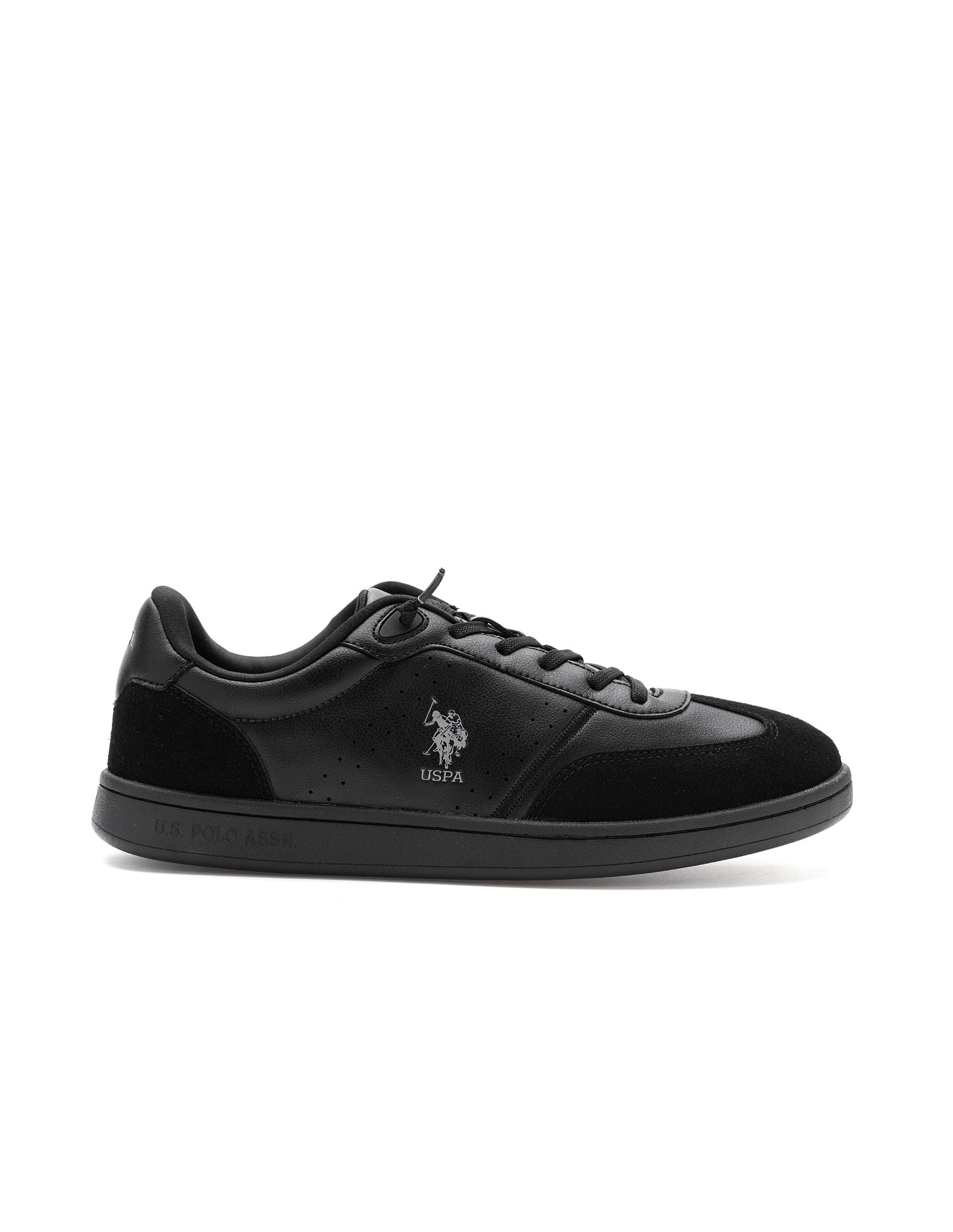 Men Cenik Solid Sneakers Black - U.S. Polo Assn. India | Large
