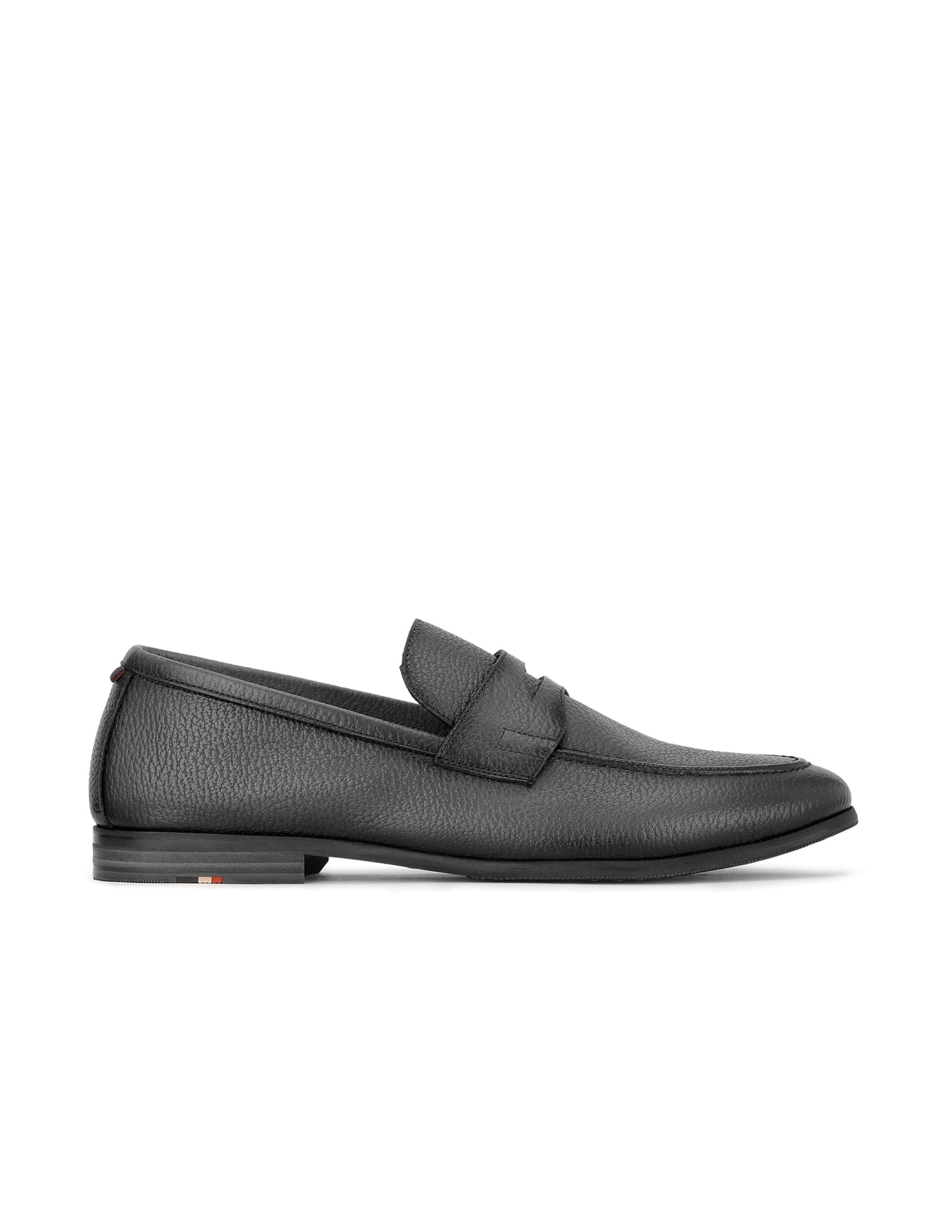 Men Valox Textured Loafers Black - U.S. Polo Assn. India | Large