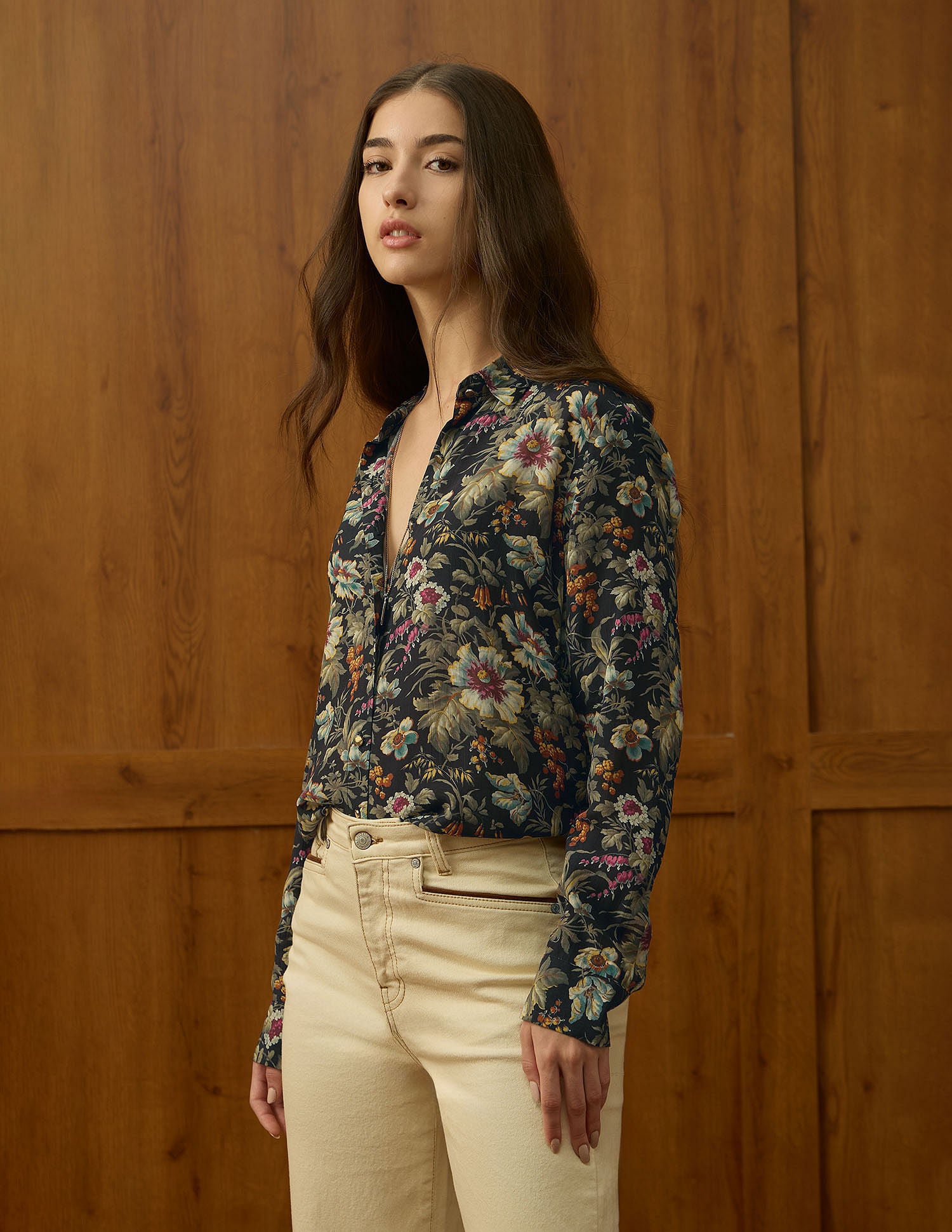 Regular Fit Floral Printed Shirt Multi-colour - U.S. POLO ASSN. | Large