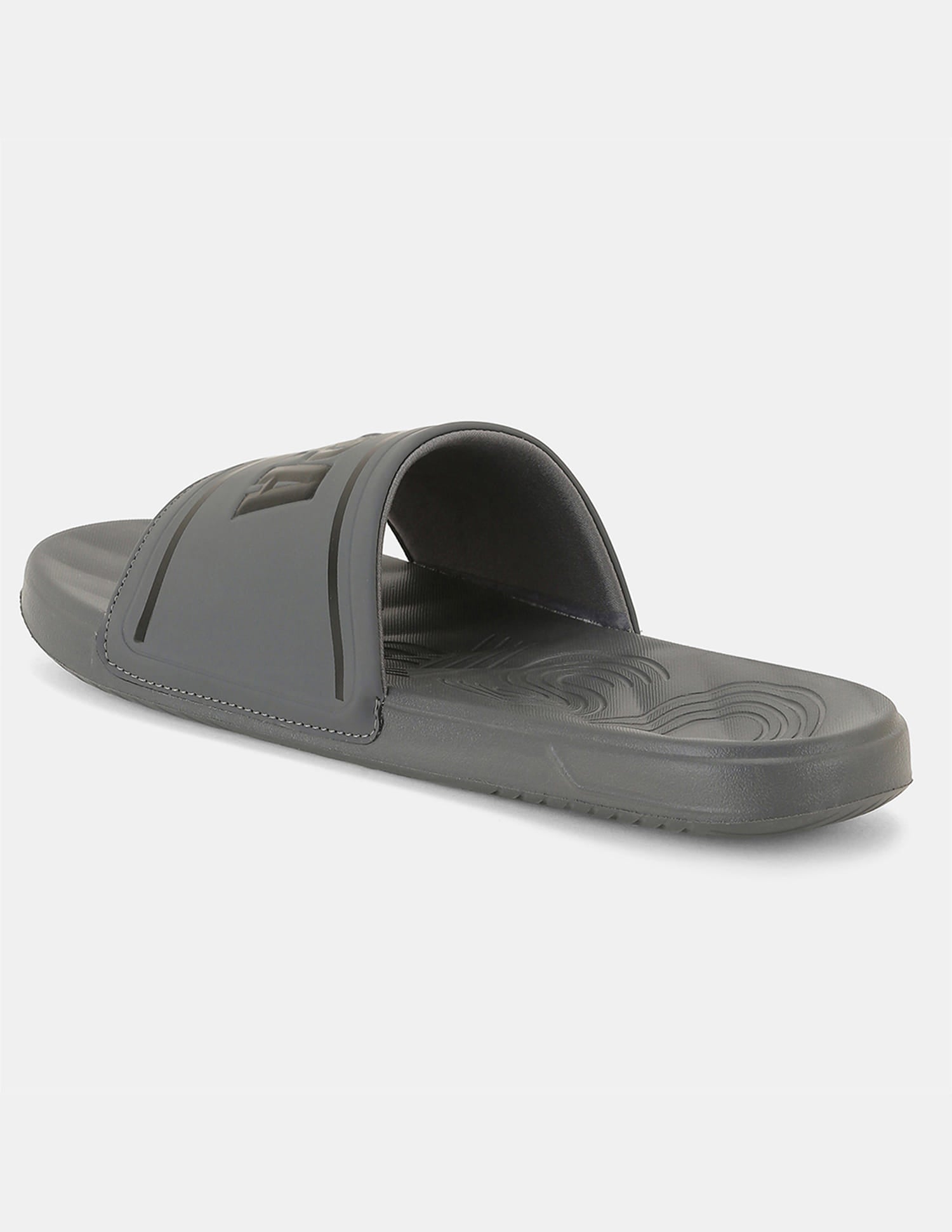 Men Eva Deja Slippers Grey - U.S. Polo Assn. India | Large