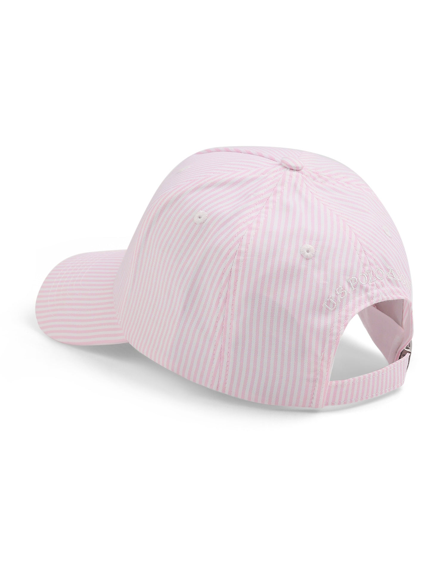 Striped Brand Embroidered Cap Pink - U.S. Polo Assn. India | Large