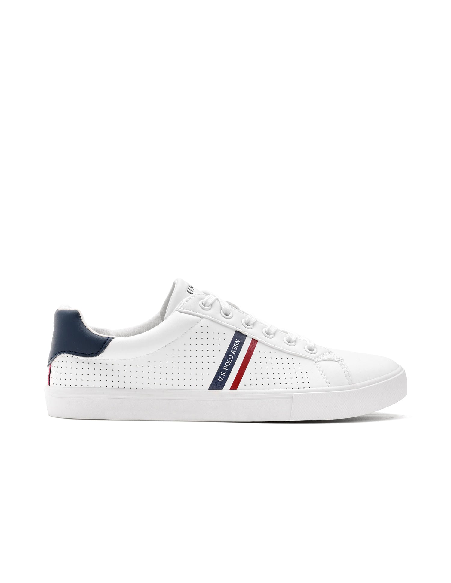 Round Toe Capron 3.0 Sneakers White - U.S. POLO ASSN. | Large