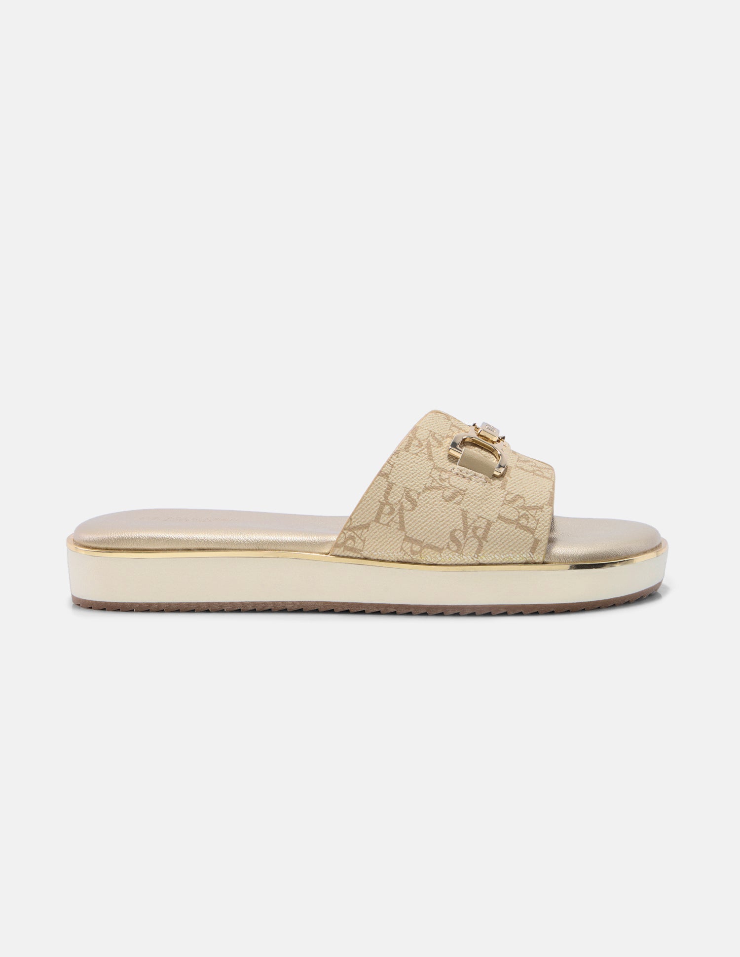 Monogram Viha Sandals Beige - U.S. Polo Assn. India | Large
