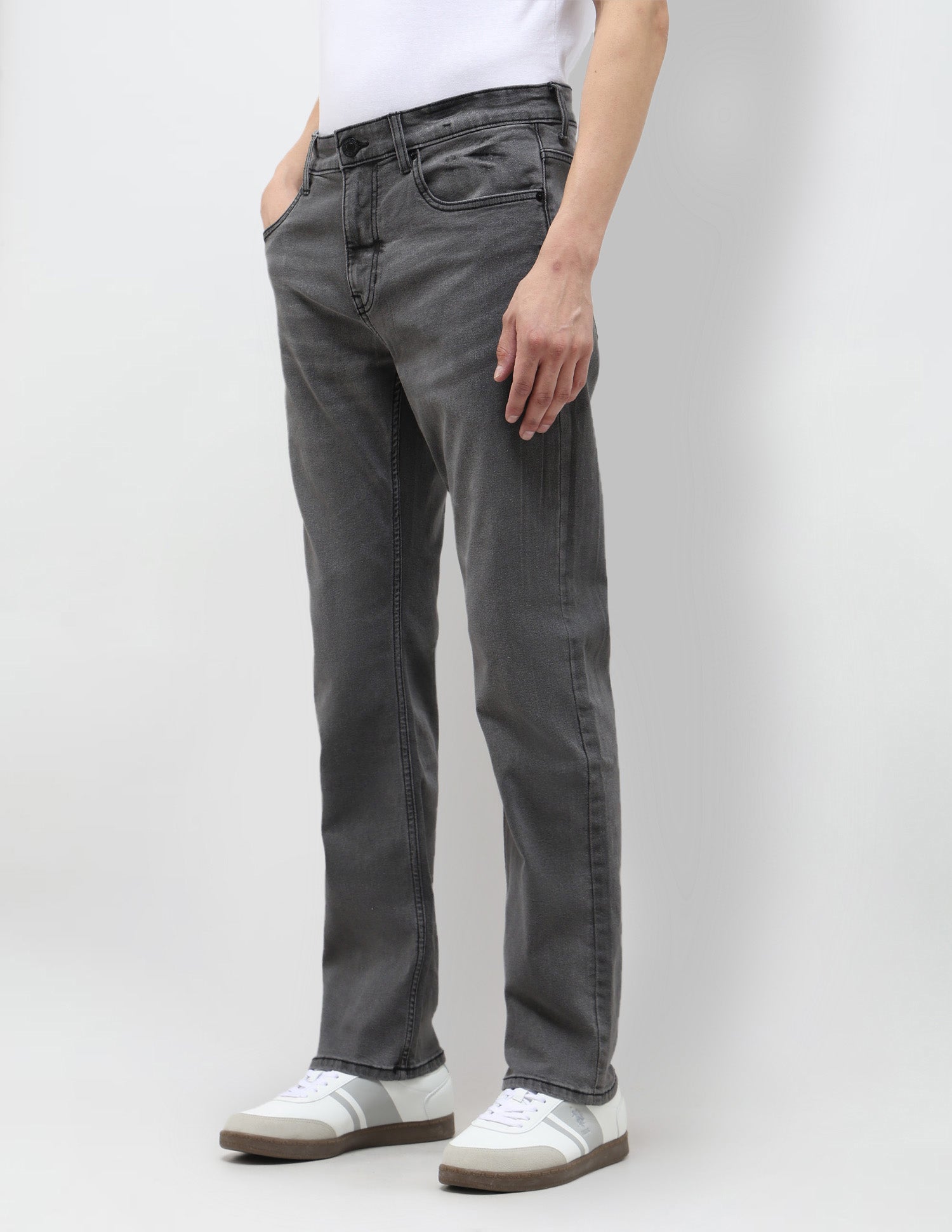 Harold Slim Straight Fit Black Jeans Black - U.S. Polo Assn. India | Large