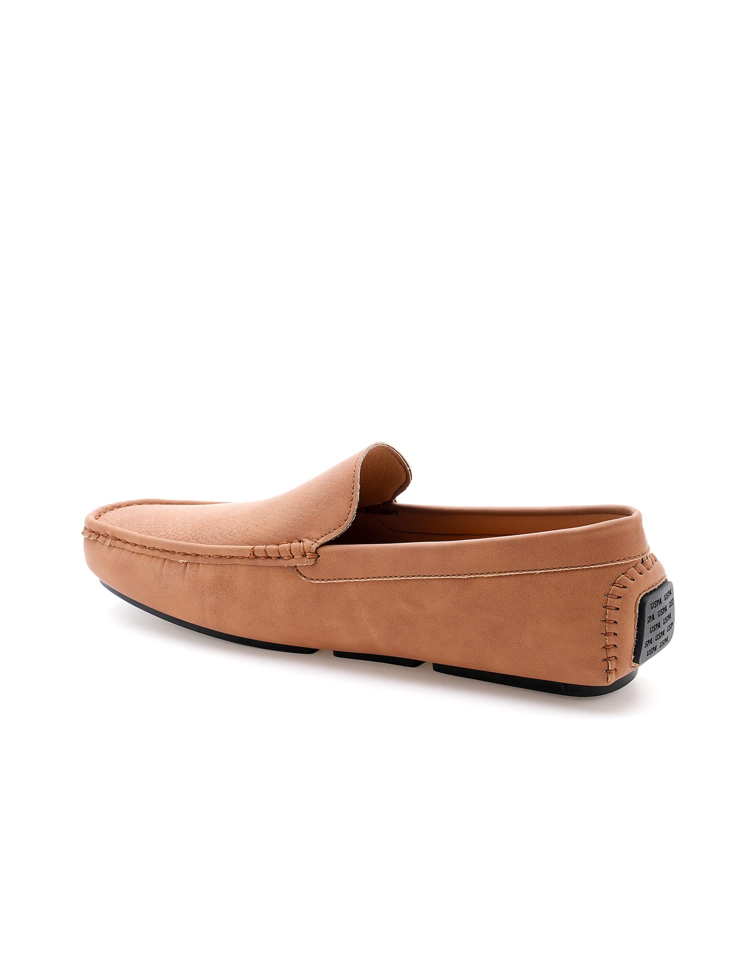 Men Colin 6.0 Textured Loafers Tan - U.S. Polo Assn. India | Large