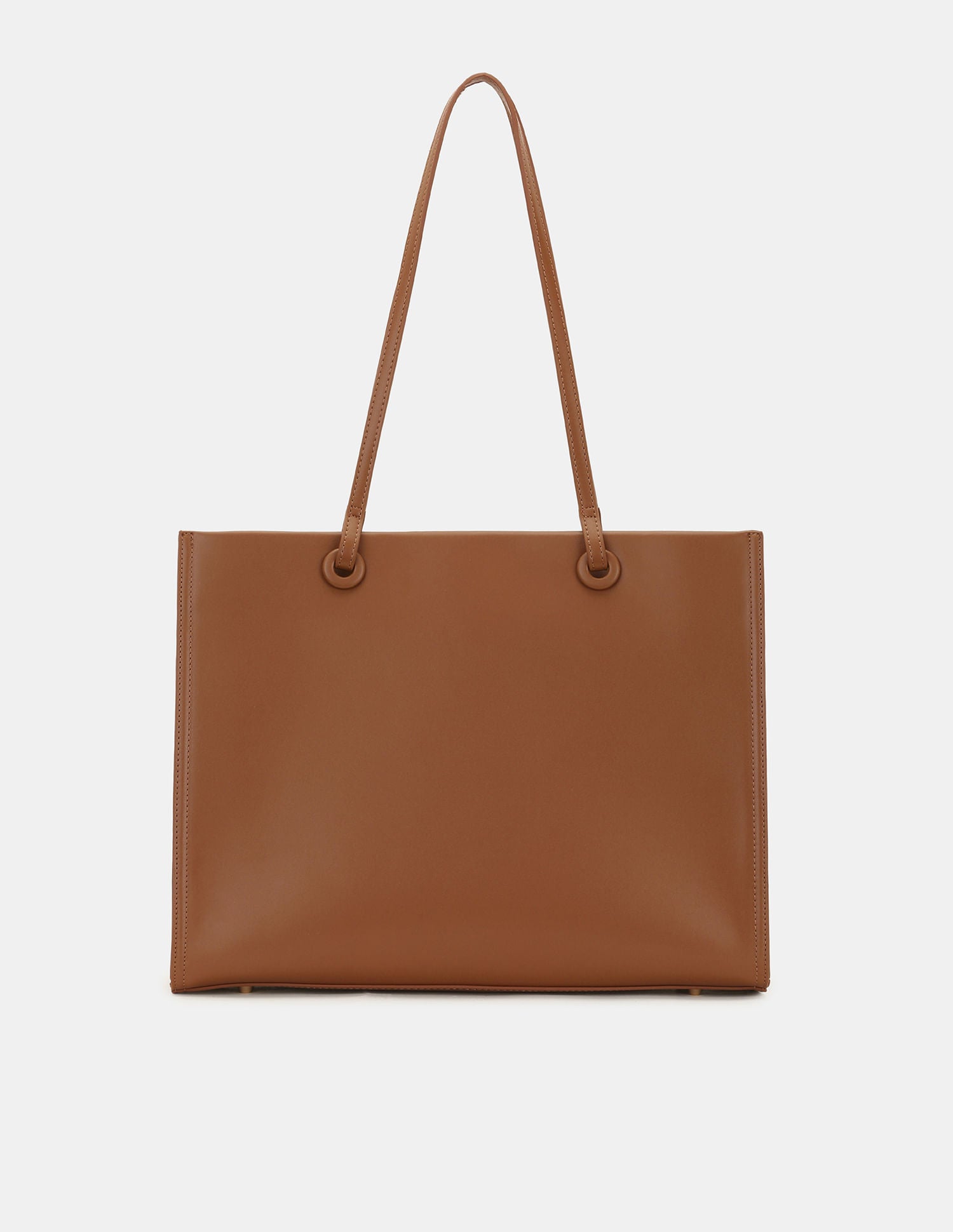 Women Bria Tote Bag with Monogram Print Beige - U.S. POLO ASSN. | Large