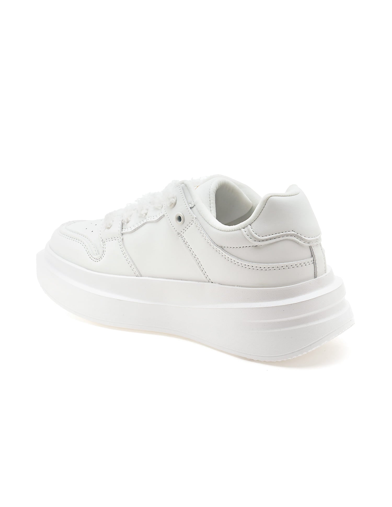 Burna White Light Weight Sneaker Shoes White - U.S. Polo Assn. India | Large