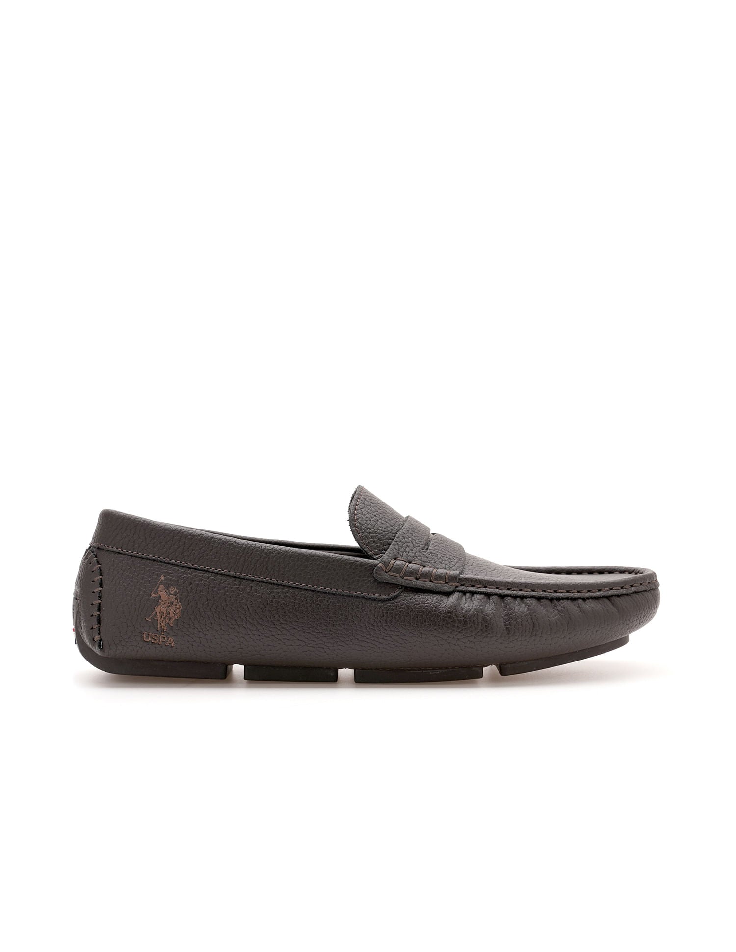Men Kiger Textured Loafer Brown - U.S. POLO ASSN. | Large