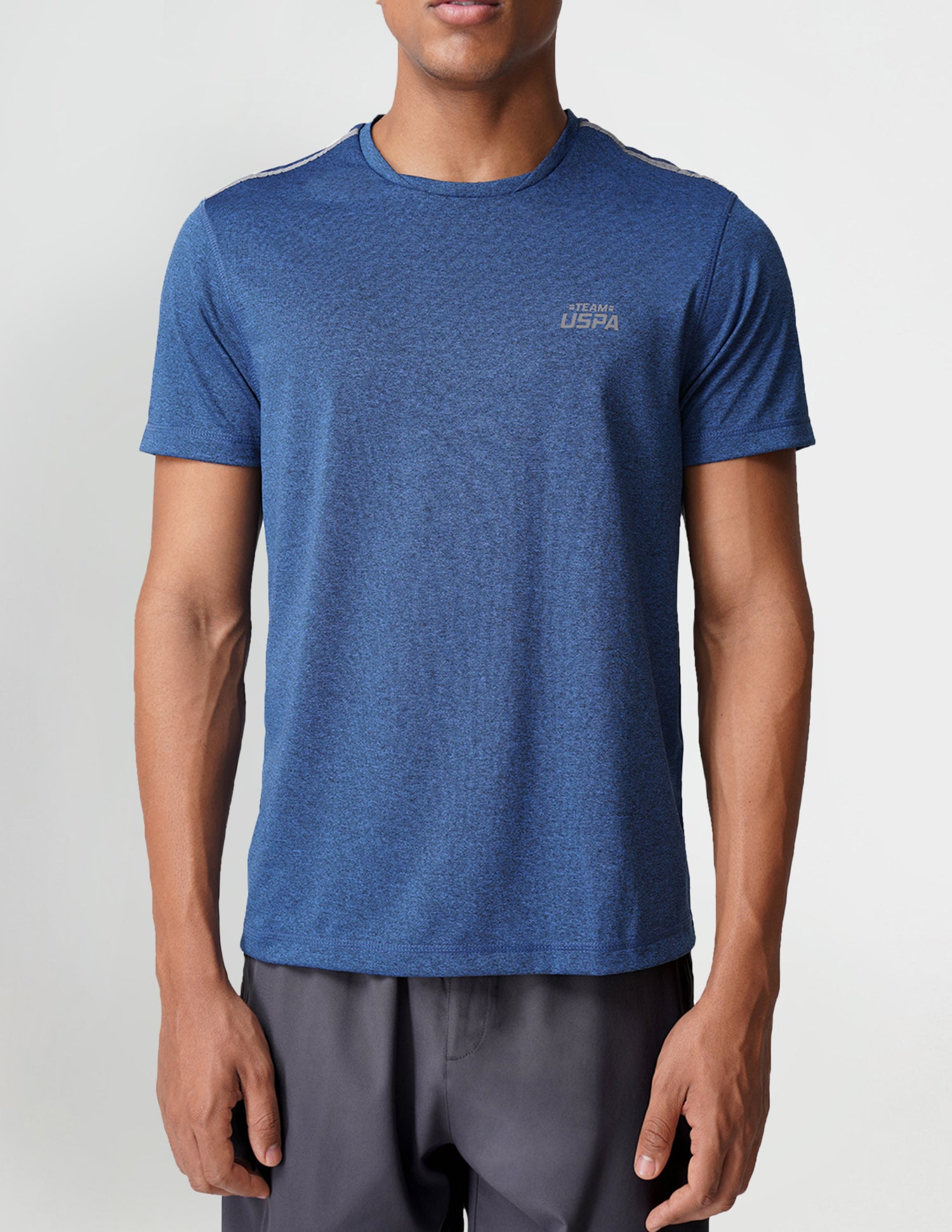 Reflective Logo Crew Neck I712 Lounge T-Shirt - Pack Of 1 Navy - U.S. POLO ASSN. | Large