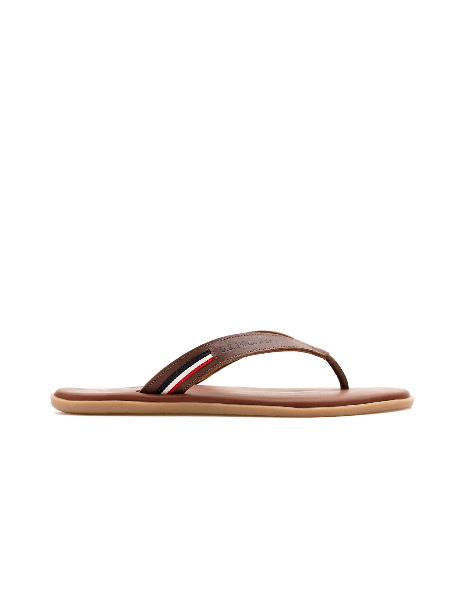Men Aura 2.0 Flip Flops Brown - U.S. Polo Assn. India | Large