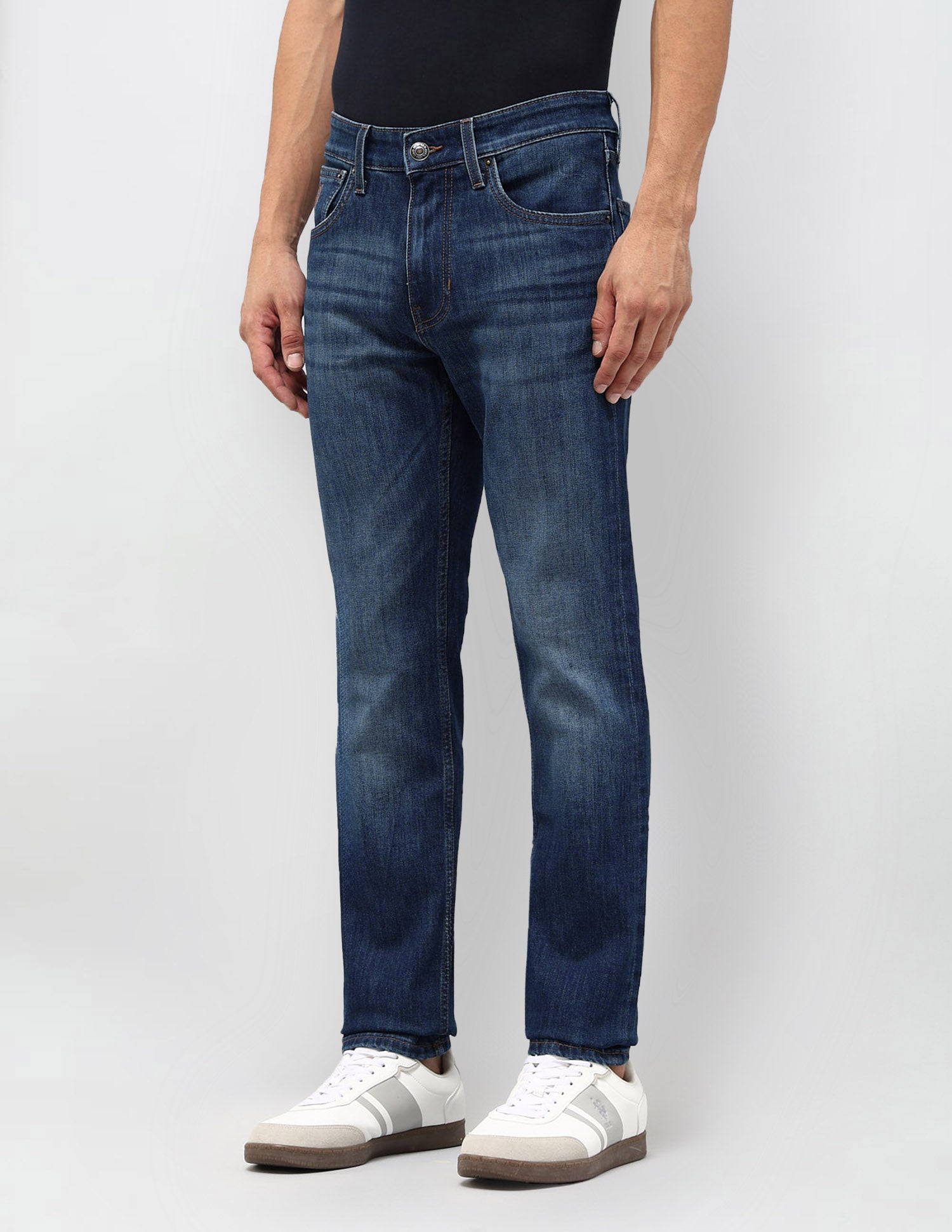 Regallo Skinny Fit Blue Jeans Dark Blue - U.S. POLO ASSN. | Large