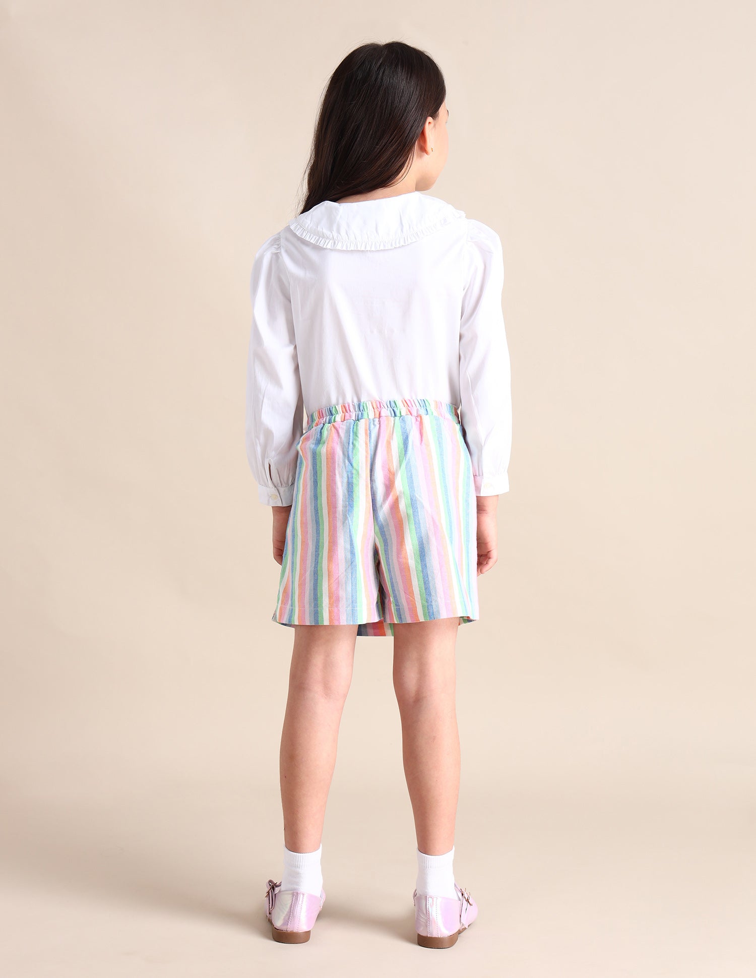 Girls Striped Wrap Skirt Multi - U.S. POLO ASSN. | Large