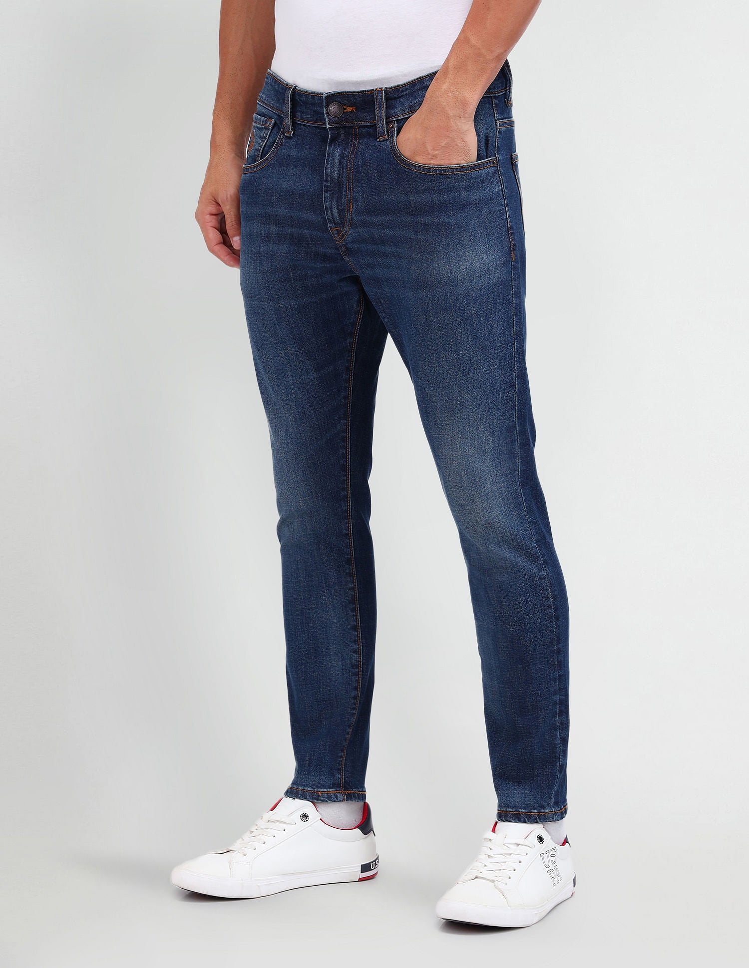 Henry Tapered Fit Jeans Blue - U.S. POLO ASSN. | Large