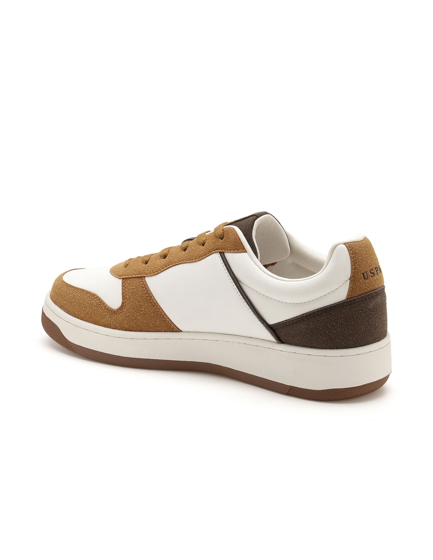 Joan 2.0 Colour Blocked Sneakers Tan - U.S. Polo Assn. India | Large