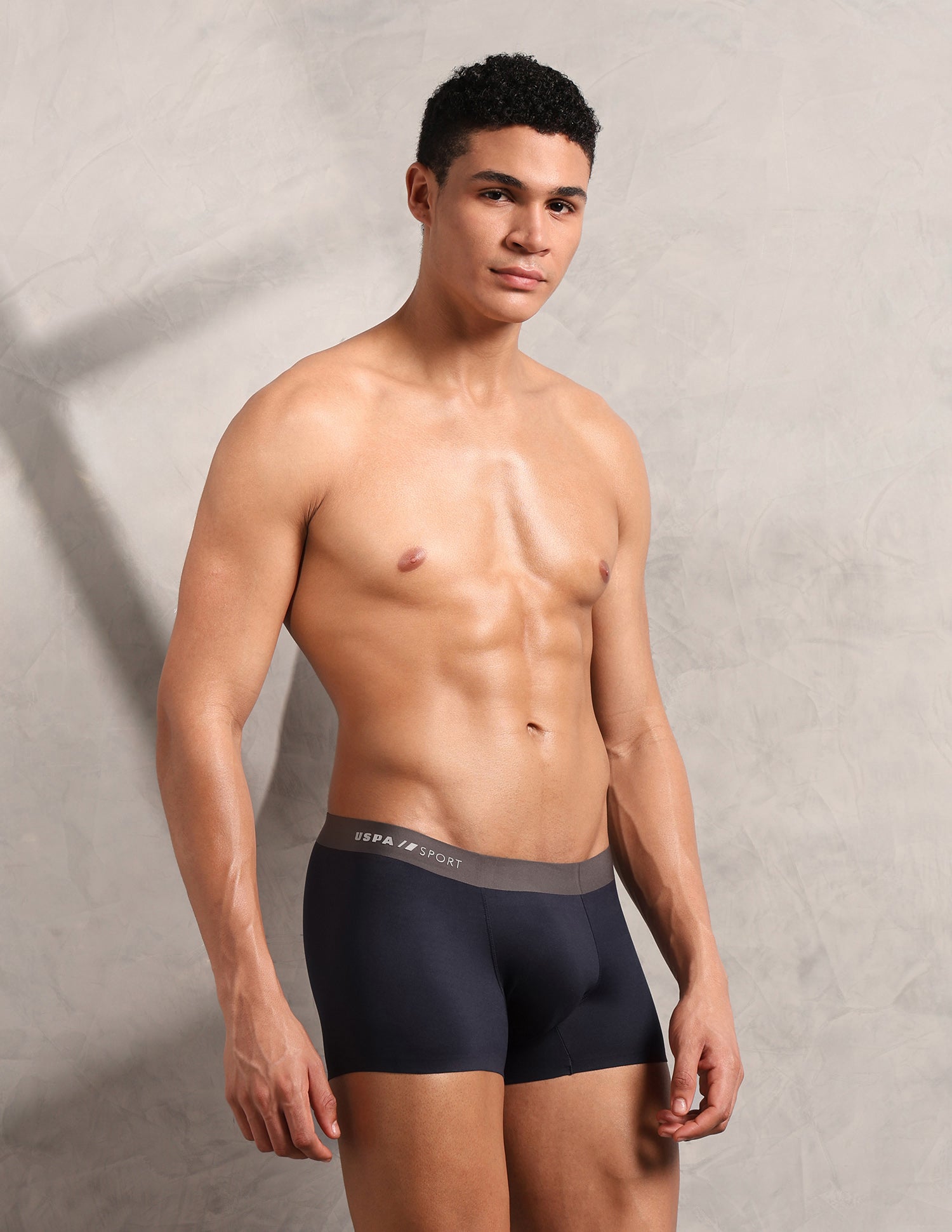 Signature Sports RT008 Seamless Trunk Navy - U.S. Polo Assn. India | Large