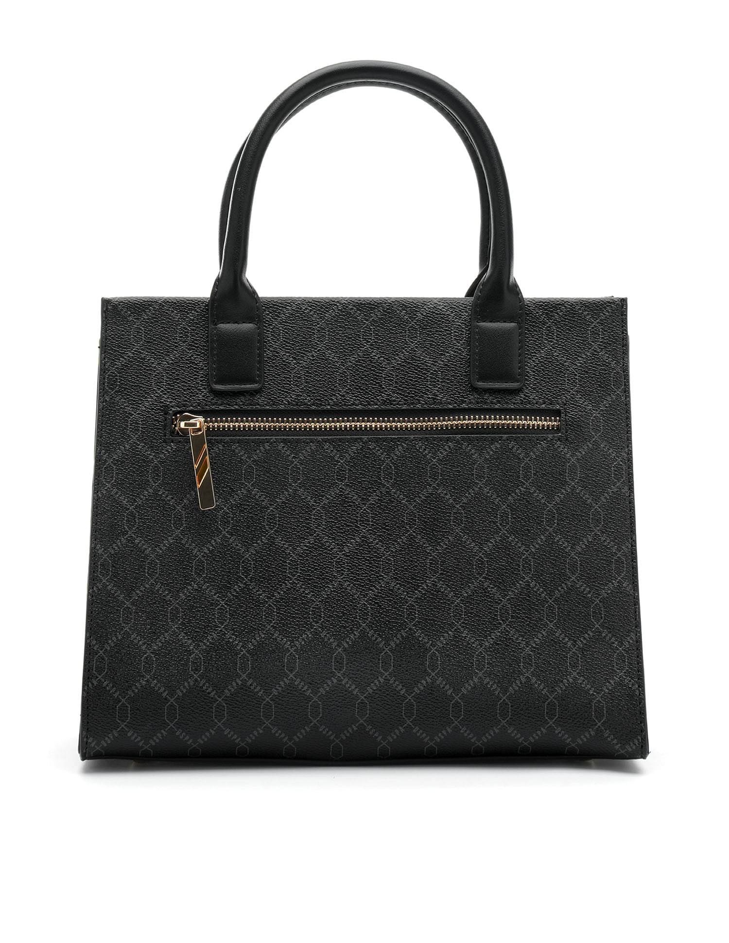 Scarlet Monogram Tote Handbag Black - U.S. POLO ASSN. | Large