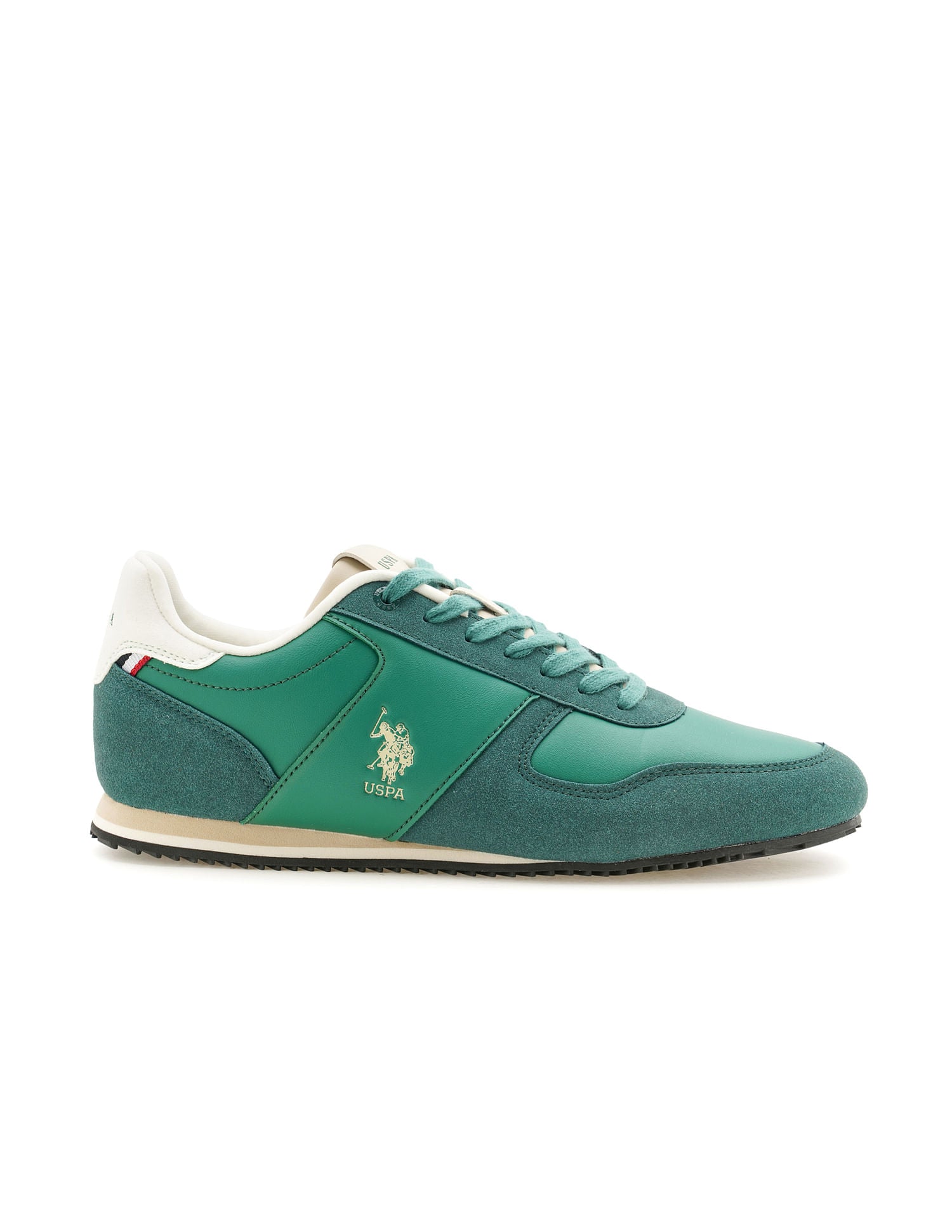 Men Sorrento Dk. Green Retro Sneakers Green - U.S. Polo Assn. India | Large
