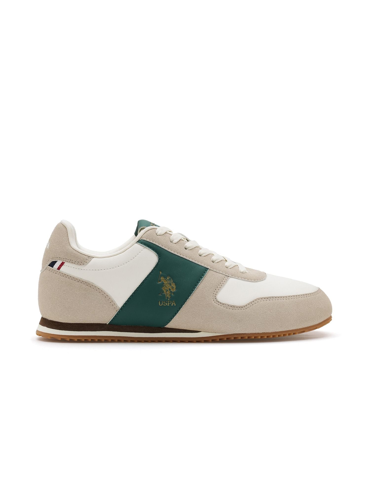 Men Enco Suede Colourblocked Sneakers Multi-colour - U.S. POLO ASSN. | Large