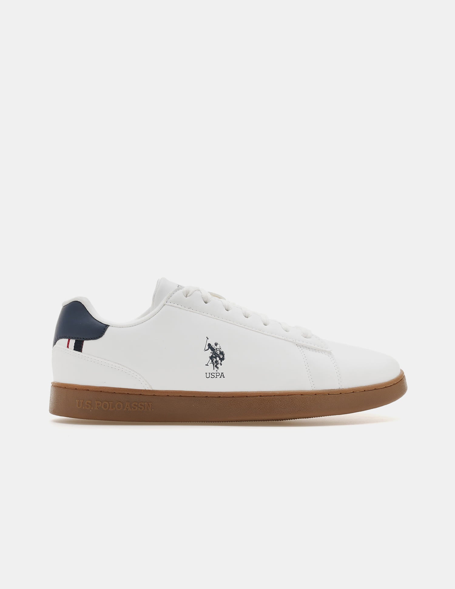 Men Solid Rheede 2.0 Sneakers White - U.S. Polo Assn. India | Large