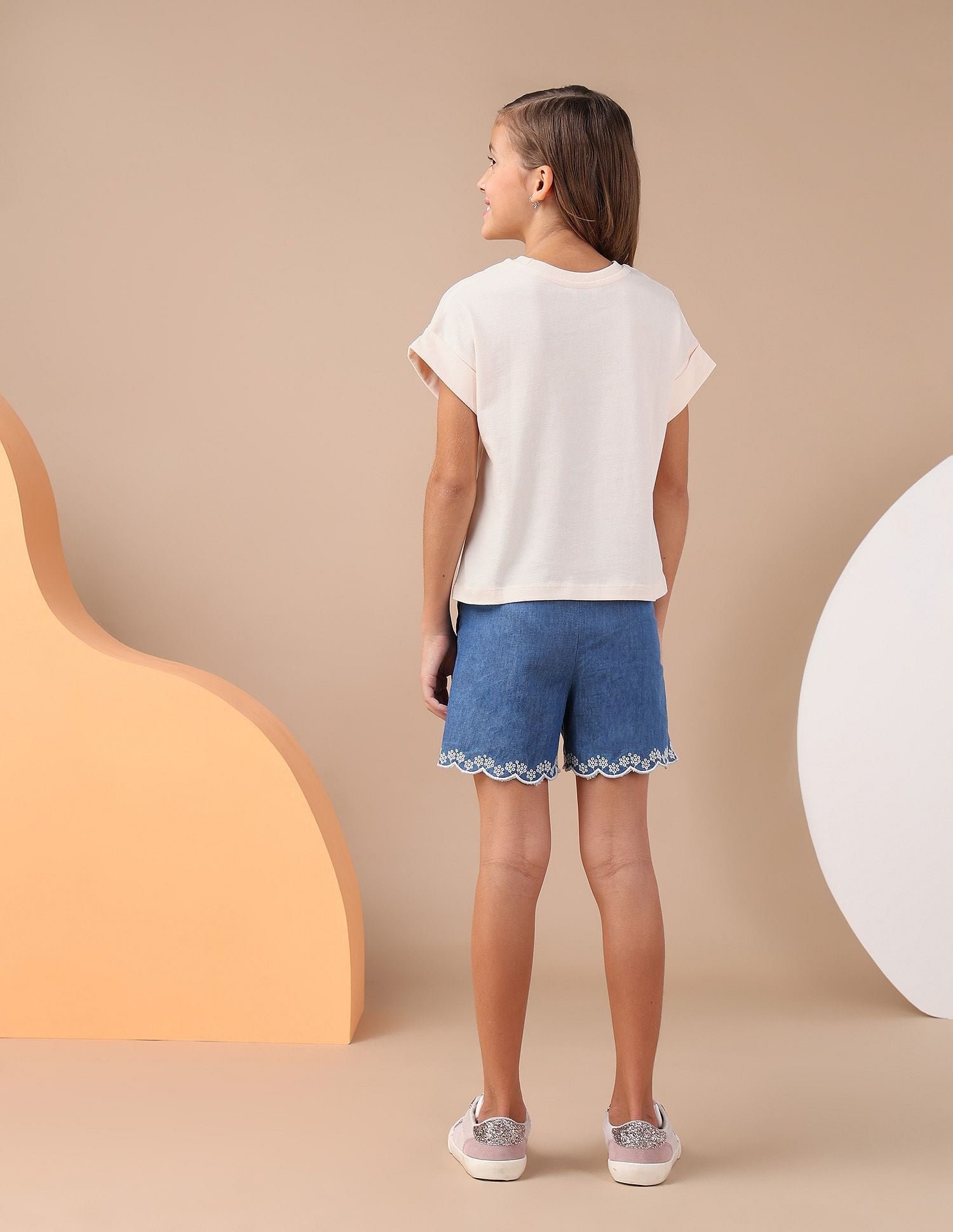 Girls Resort Graphic Cotton T-Shirt Purple - U.S. POLO ASSN. | Large