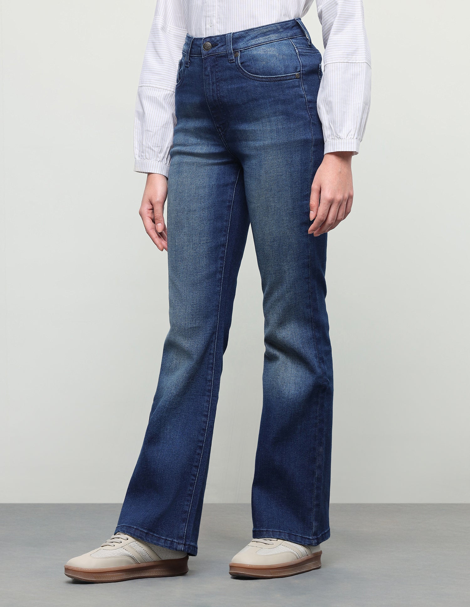 Bootcut Fit Blue Jeans Dark Blue - U.S. Polo Assn. India | Large
