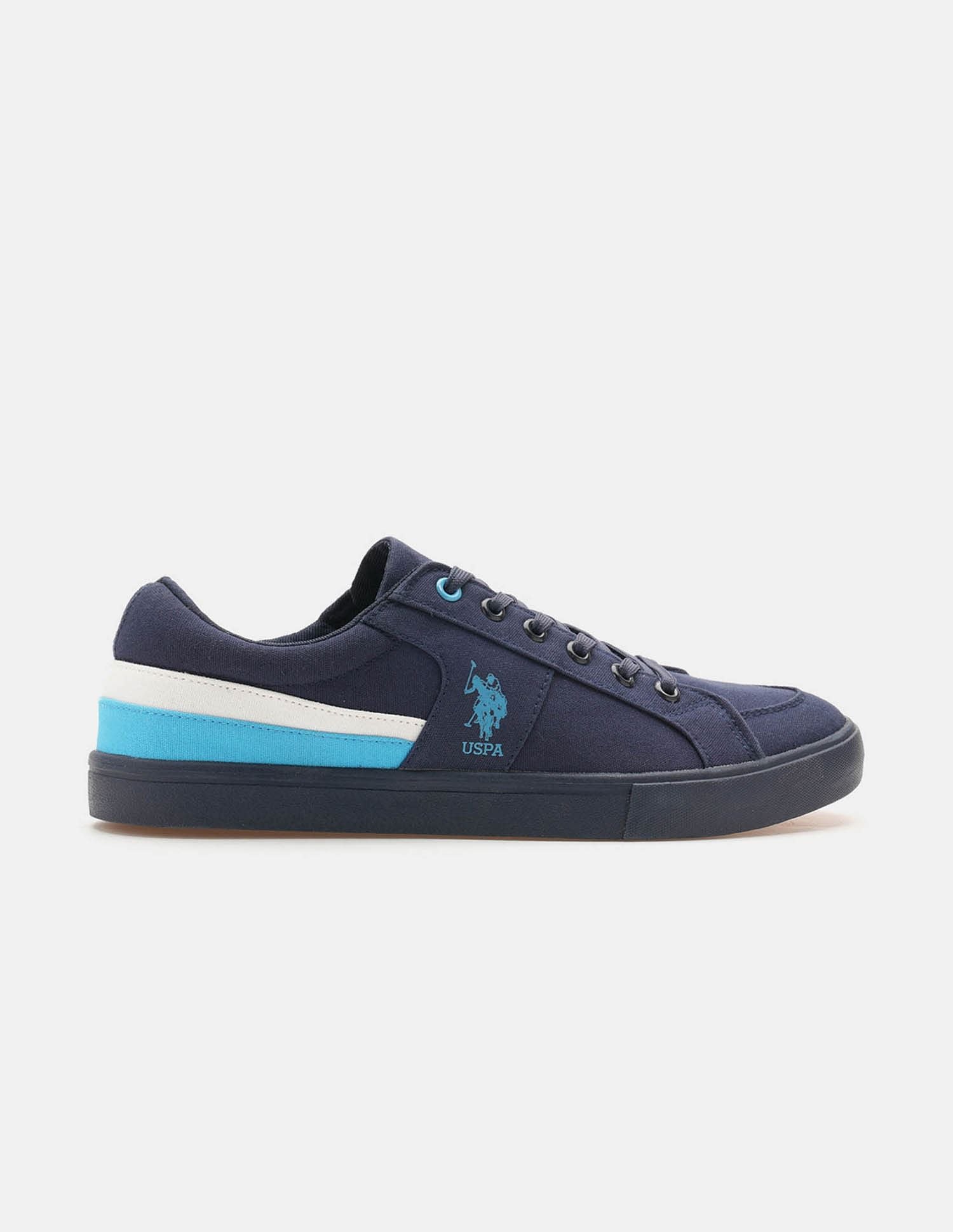 Men Clarkin 4.0 Colour Blocked Sneakers Blue - U.S. Polo Assn. India | Large