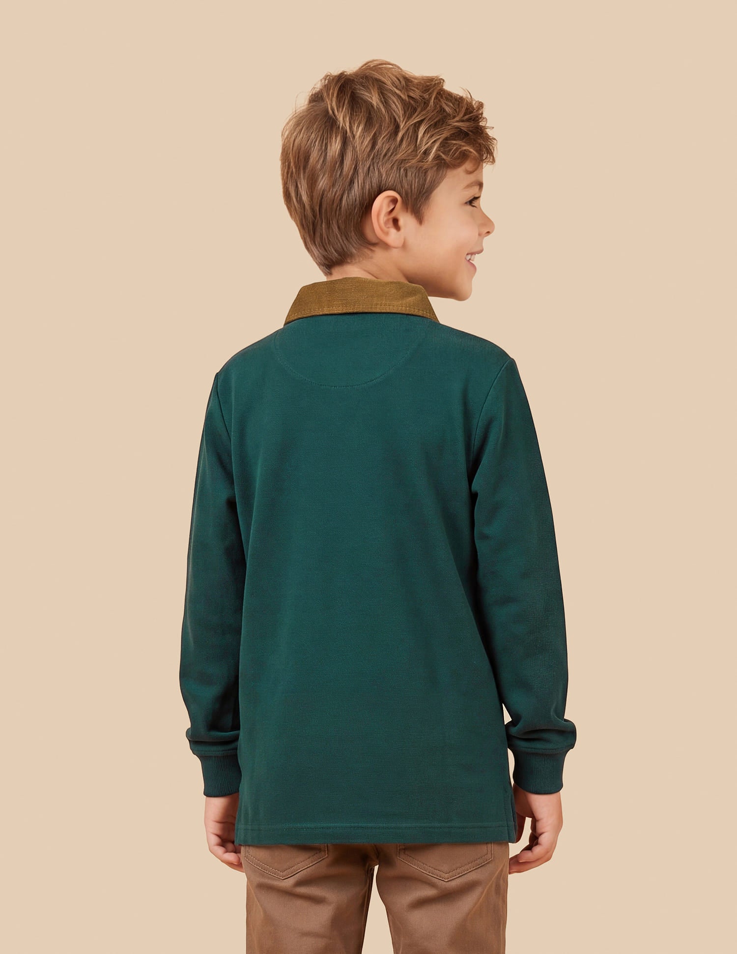 Solid Regular Fit Polo Shirt Green - U.S. Polo Assn. India | Large