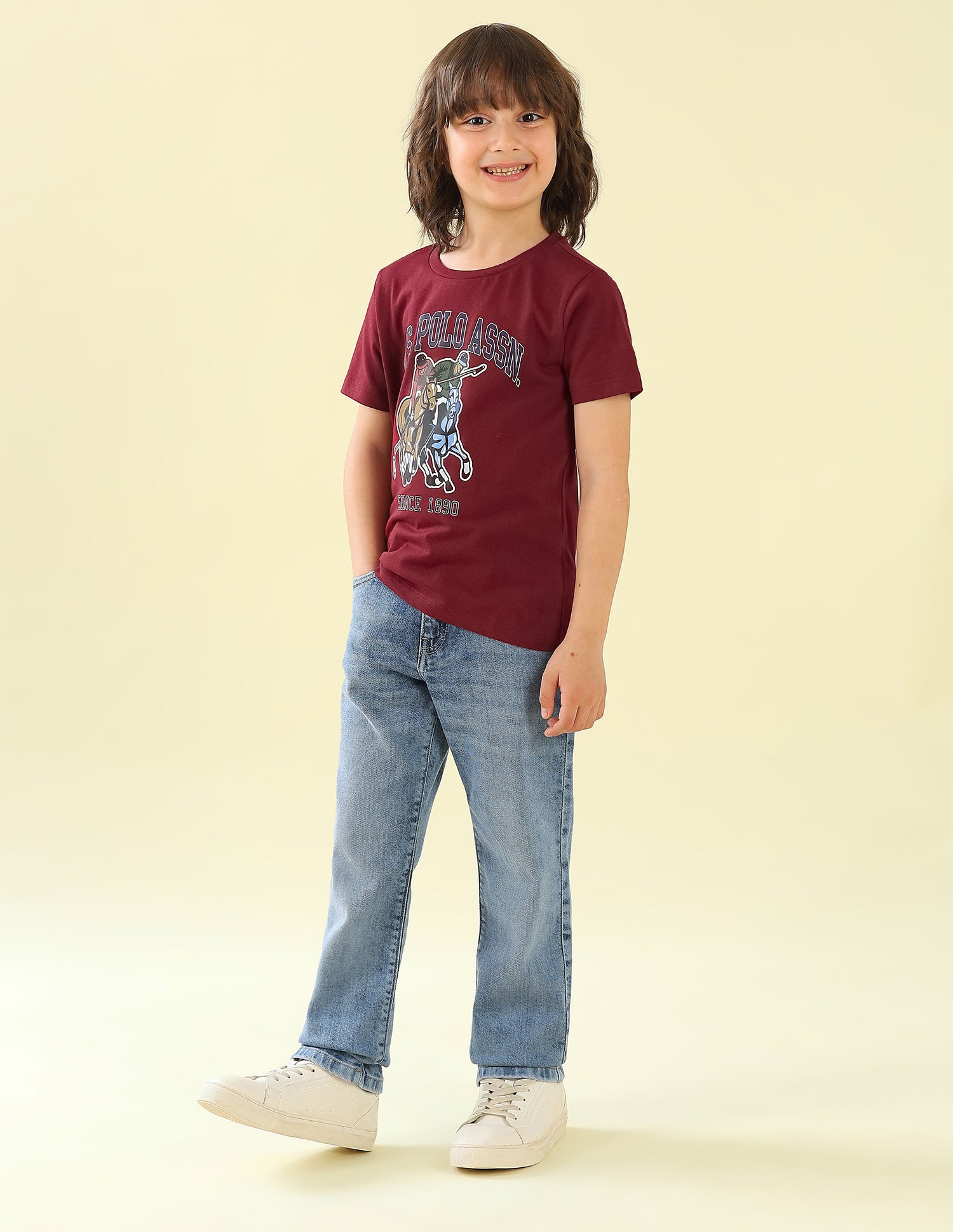 Graphic Brand Printed Regular Fit T-Shirt - Pack Of 2 Multi2 - U.S. Polo Assn. India | Large