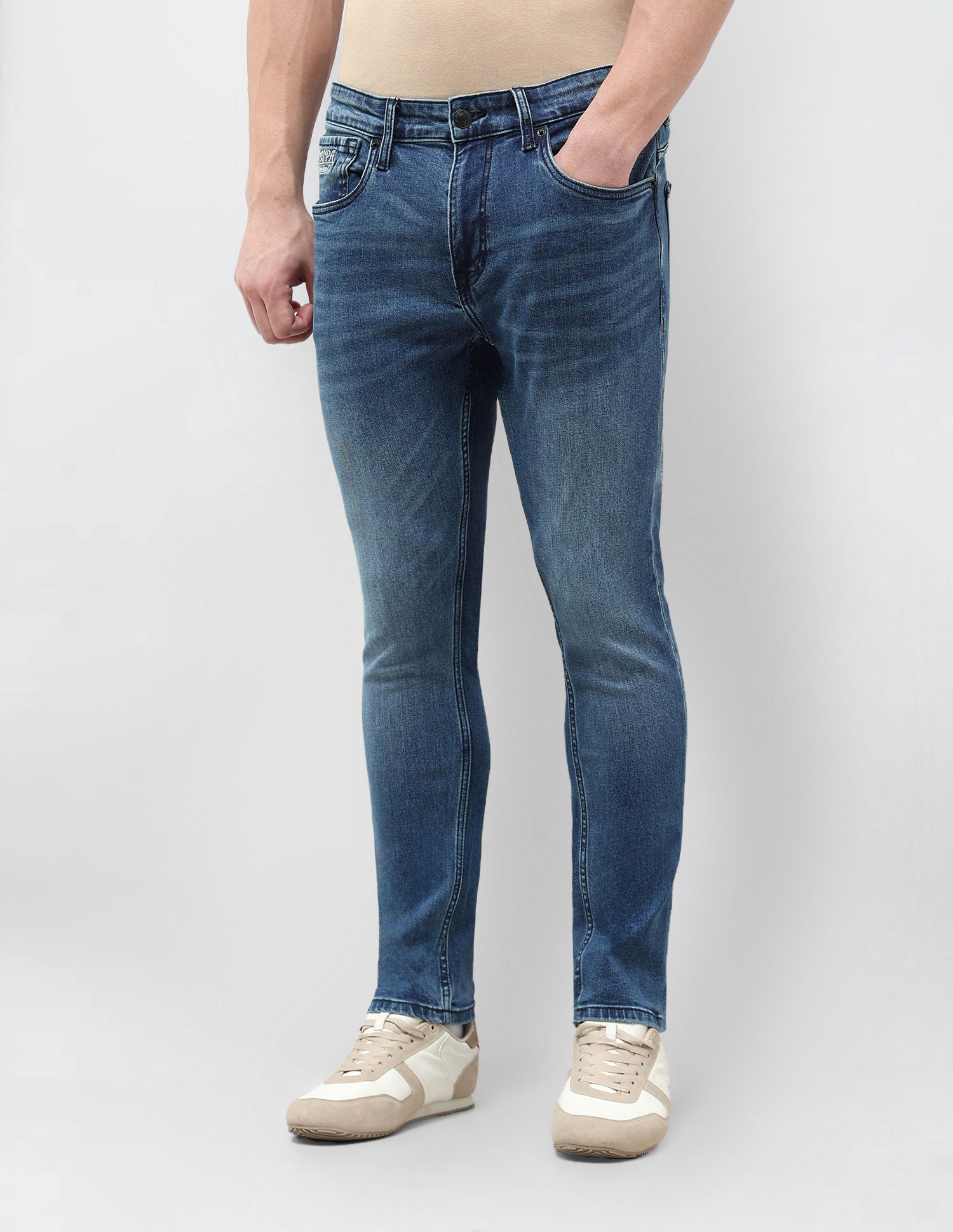 Henry Tapered Fit Blue Jeans Indigo - U.S. POLO ASSN. | Large