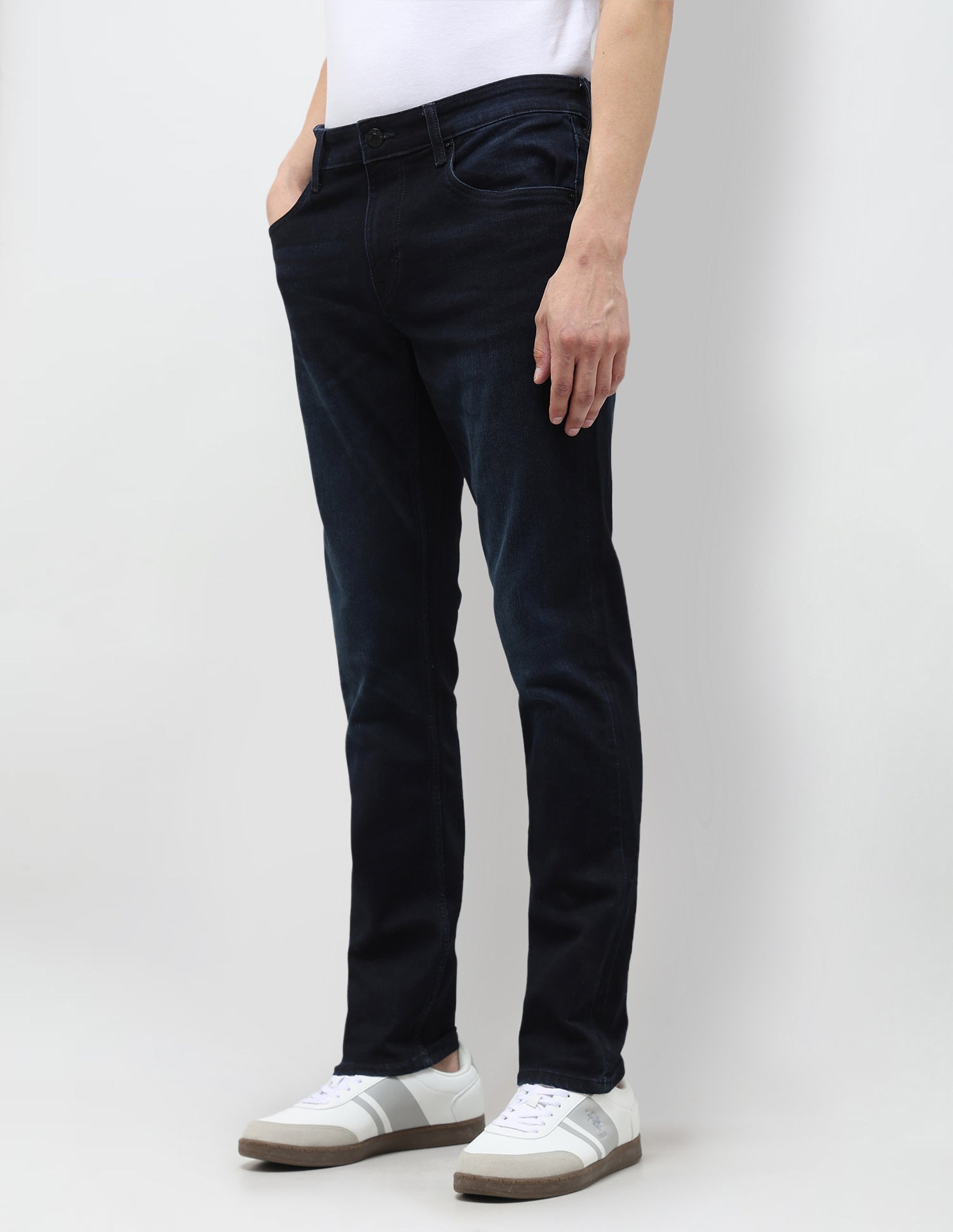 Brandon Slim Tapered Fit Blue Jeans Indigo - U.S. POLO ASSN. | Large