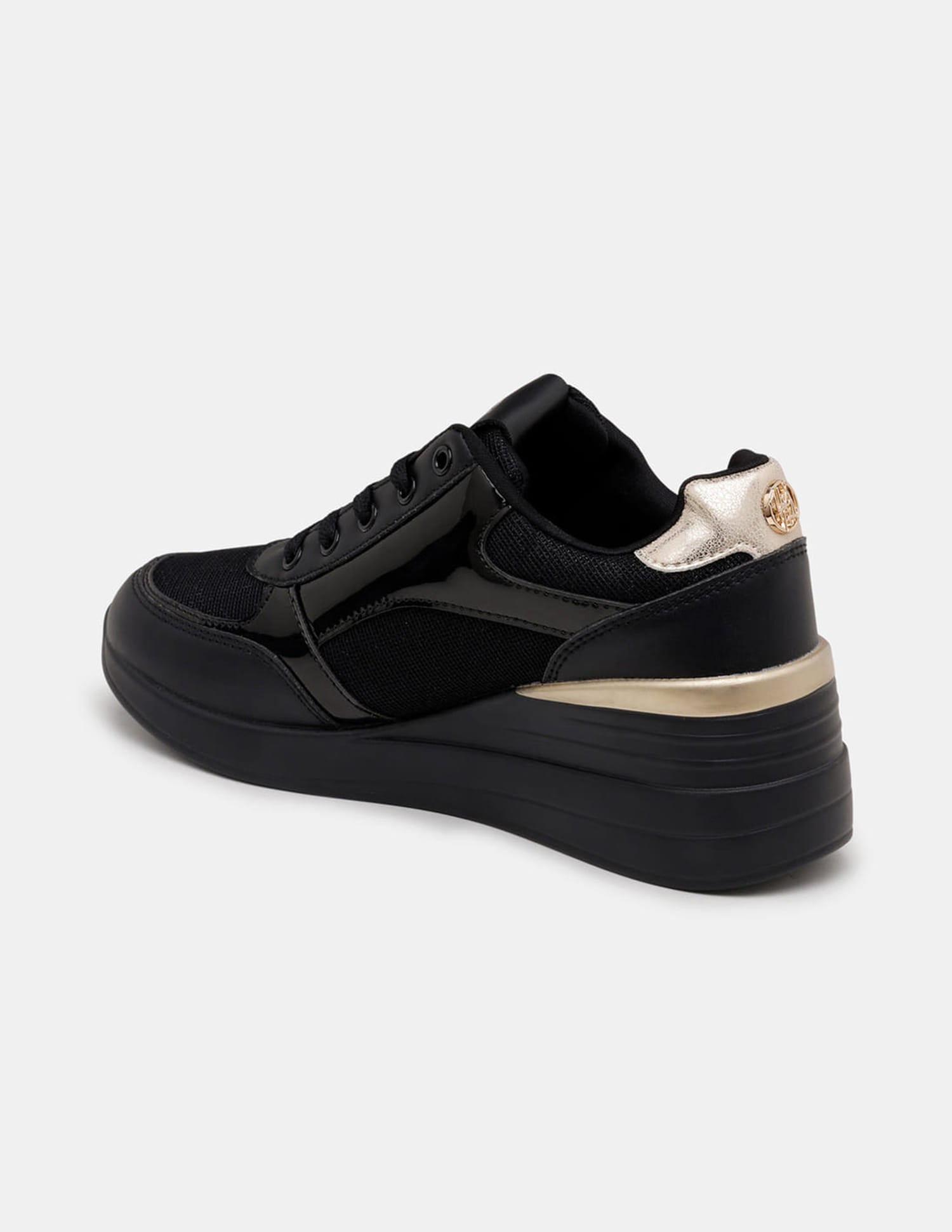 Liora 2.0 Light Weight Glitter Sneakers Black - U.S. Polo Assn. India | Large