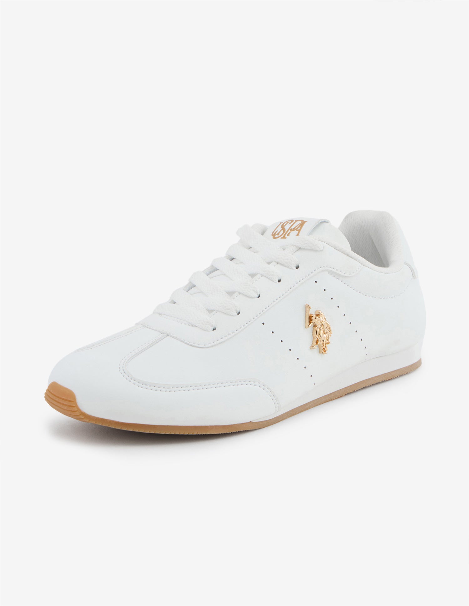 Amelise Lace-Ups Sneakers White - U.S. Polo Assn. India | Large