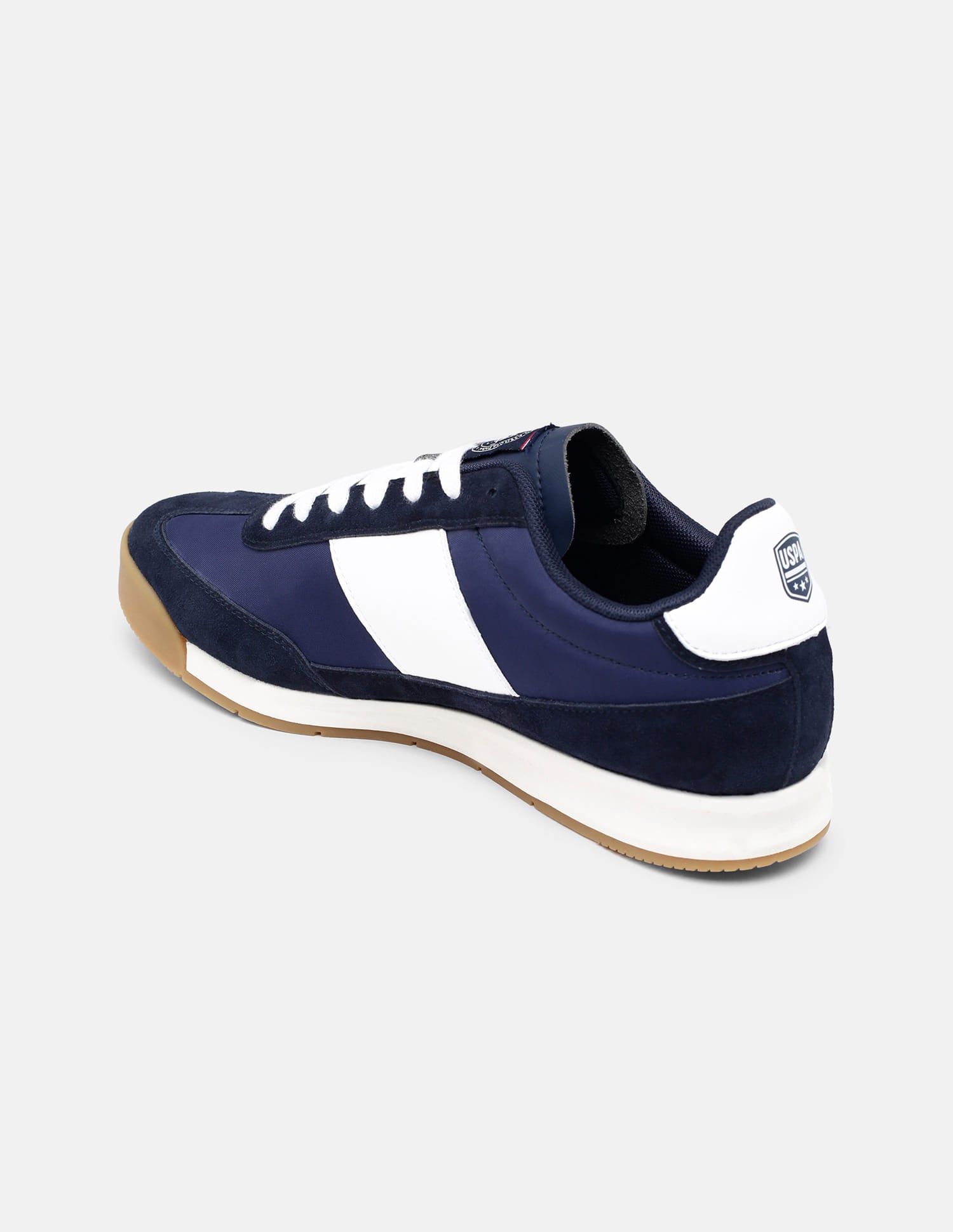 Round Toe Lace Ups Gallop Sneakers Navy - U.S. Polo Assn. India | Large