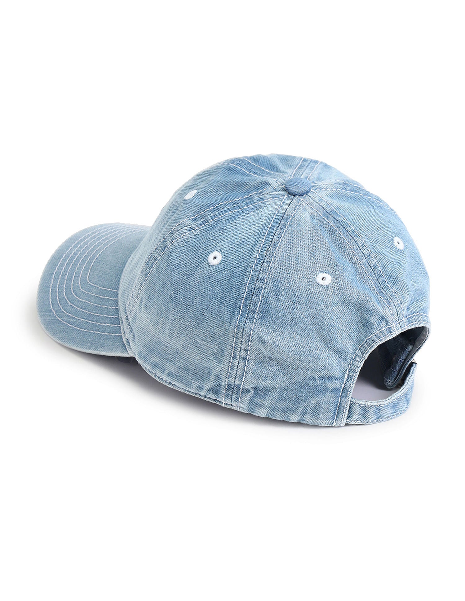 Washed Denim Cap Light Blue - U.S. Polo Assn. India | Large