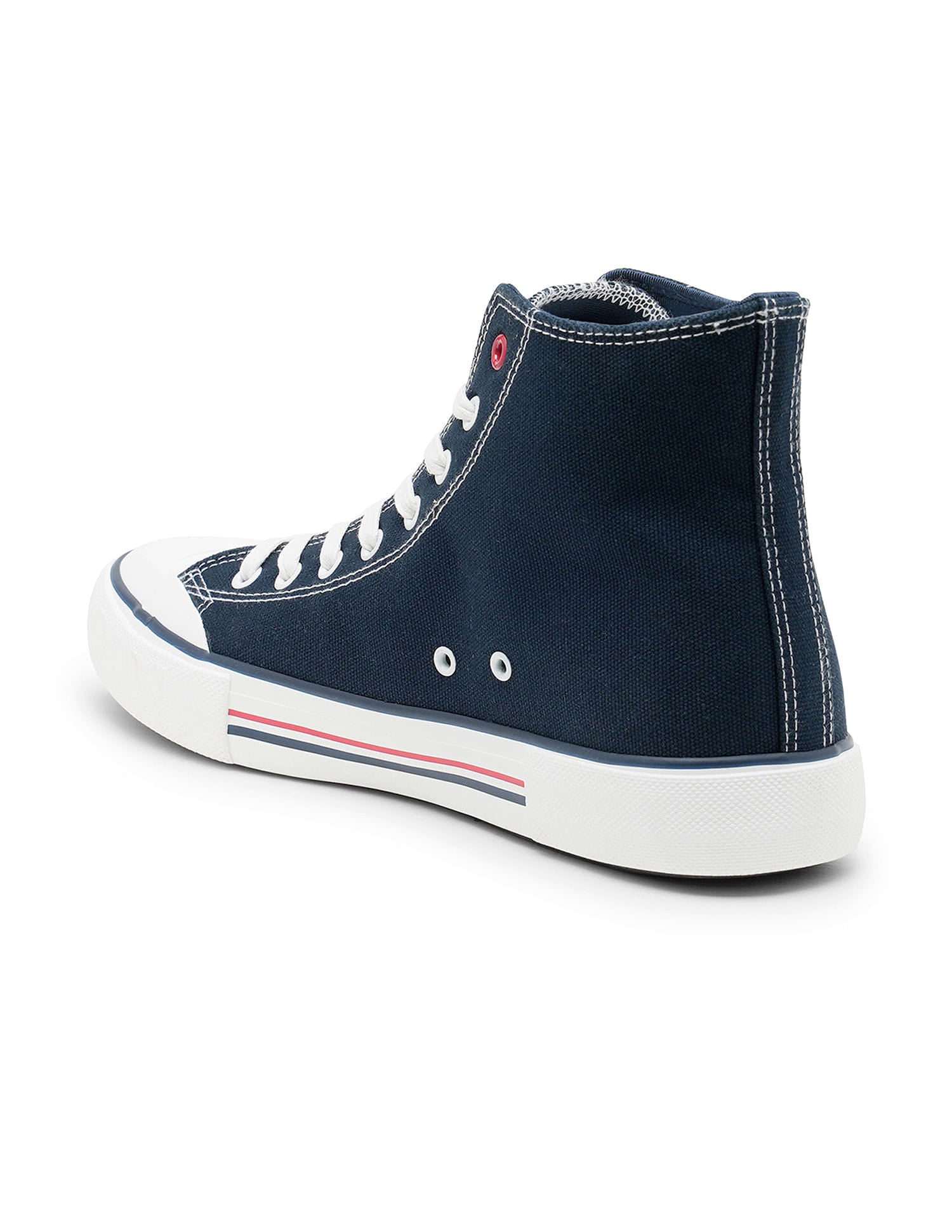 Men Vlair 2.0 Canvas Mid Top Casual Shoes Navy - U.S. Polo Assn. India | Large
