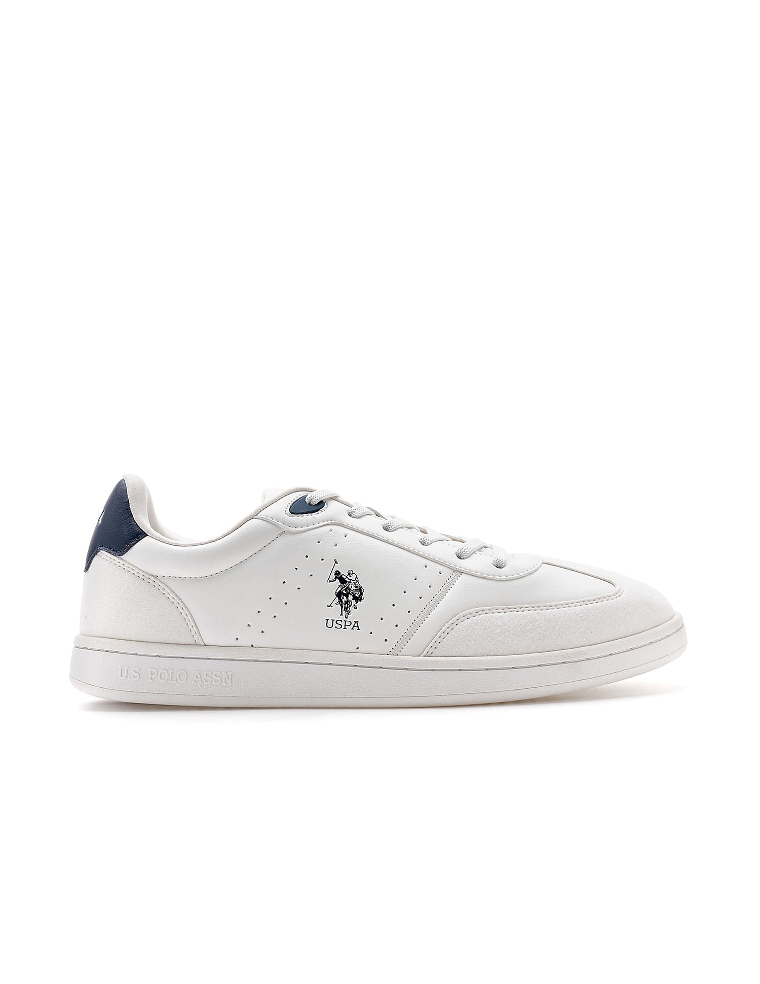 Men Cenik Suede Sneakers White - U.S. Polo Assn. India | Large