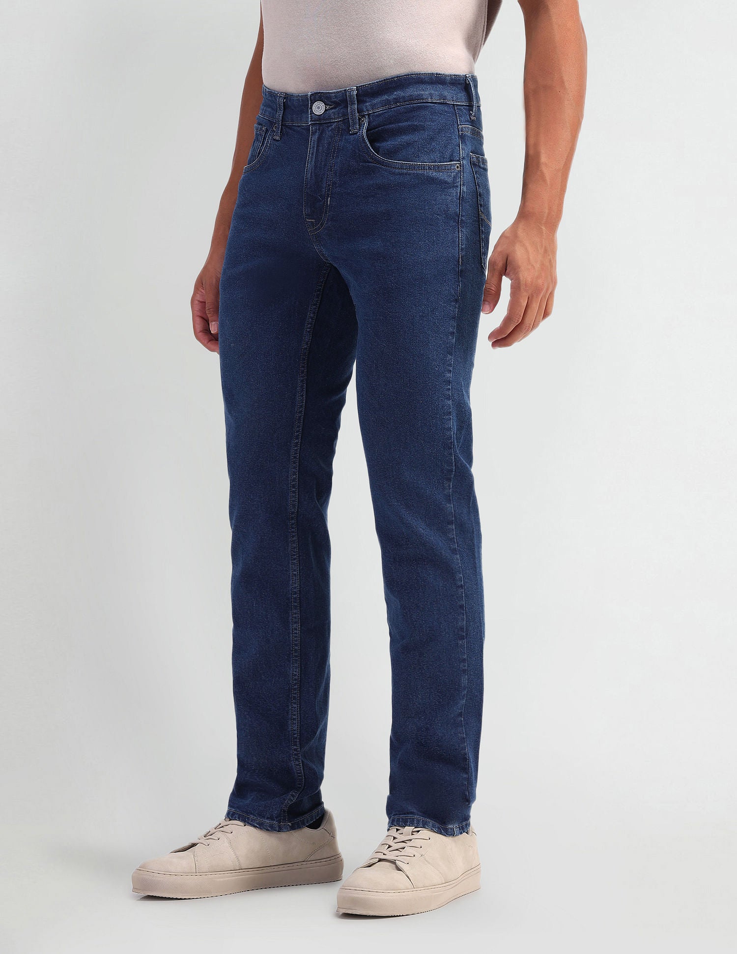 Slim Fit Mid Rise Jeans Blue - U.S. POLO ASSN. | Large