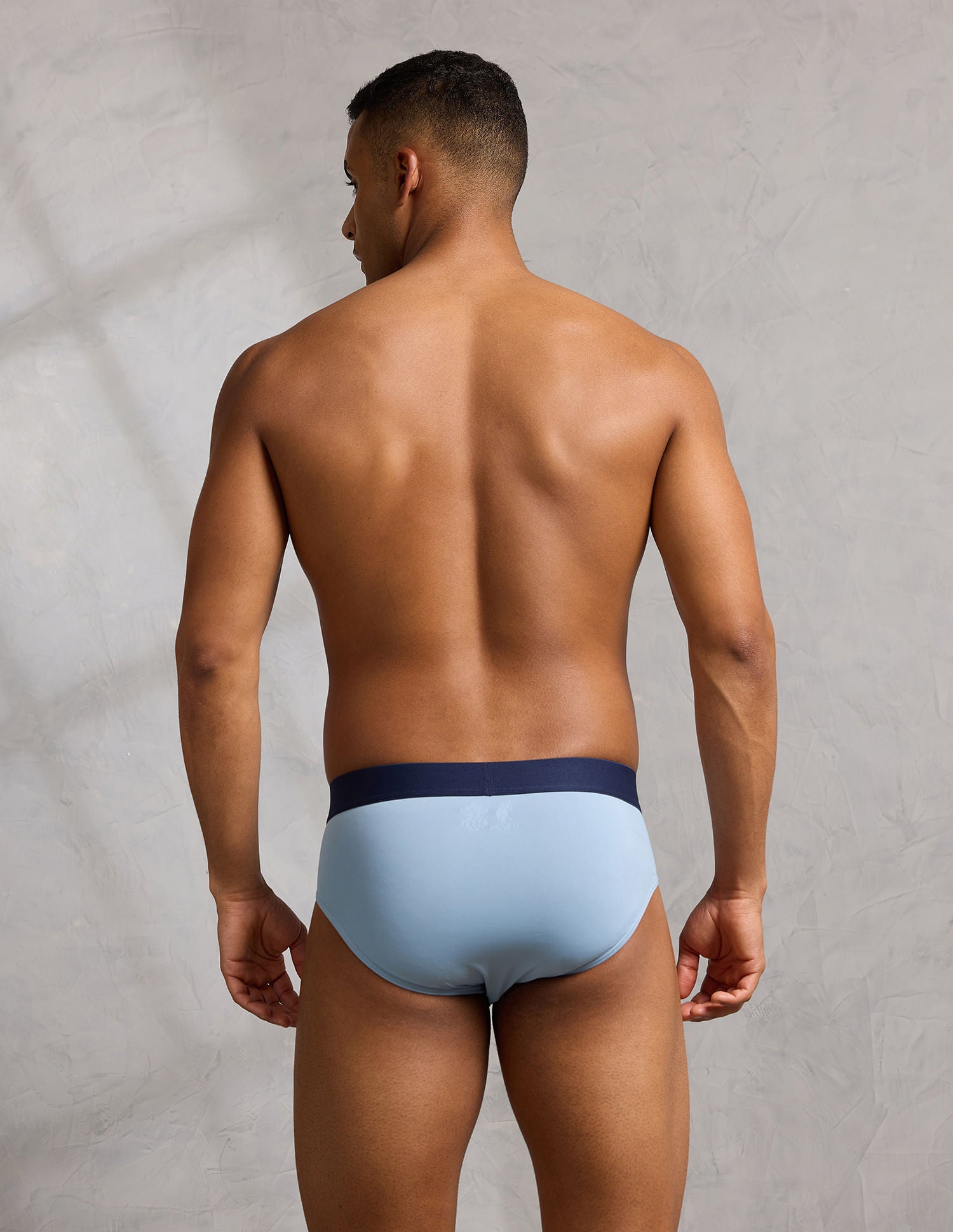 Micro Fibre Sports High Stretch Brief Clear Sky - U.S. POLO ASSN. | Large